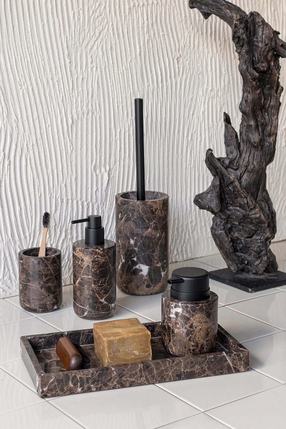 Mette Ditmer Marble Tvålpump, brun från Mette Ditmer, bild 3