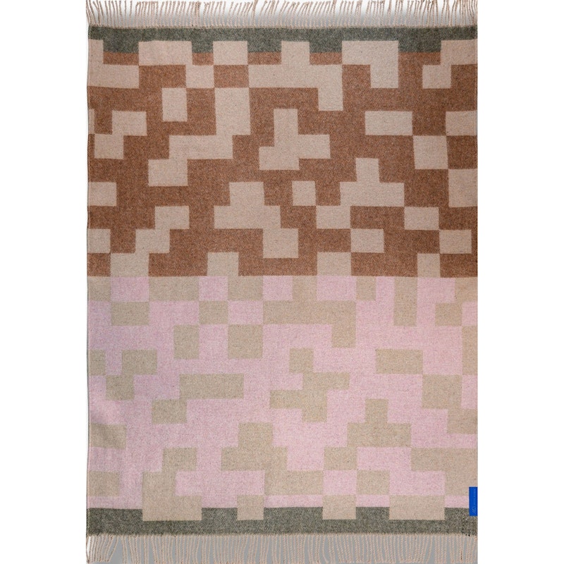 Maze Filt 130x190 cm, Powder Rose