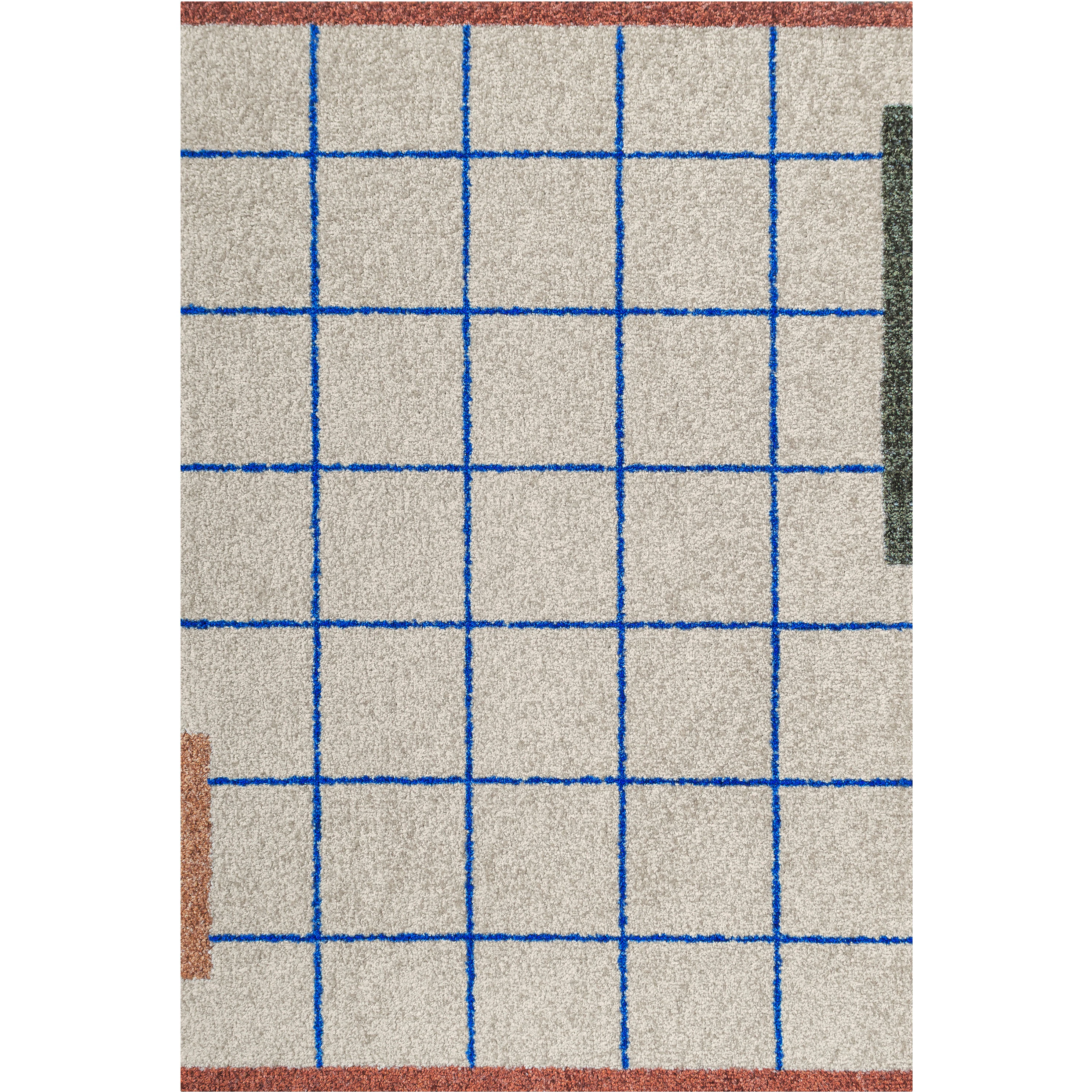 Mette Ditmer Network Plastmatta 55x80 Cm - Mönstrade mattor Nylon Sand