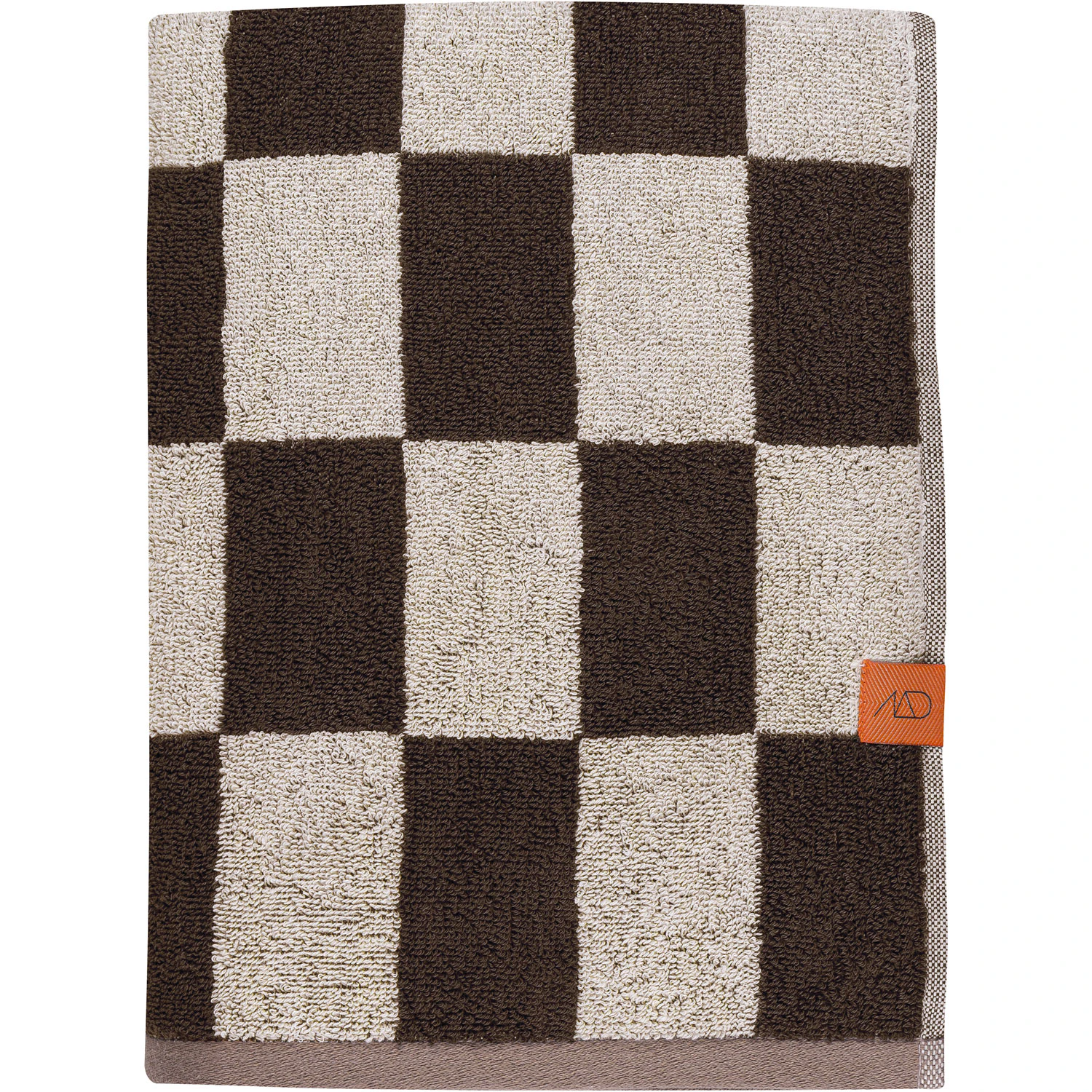 Mette Ditmer Retro Badhandduk 70x133 Cm Chocolate - Handdukar & Badlakan Ekologisk Bomull Choklad