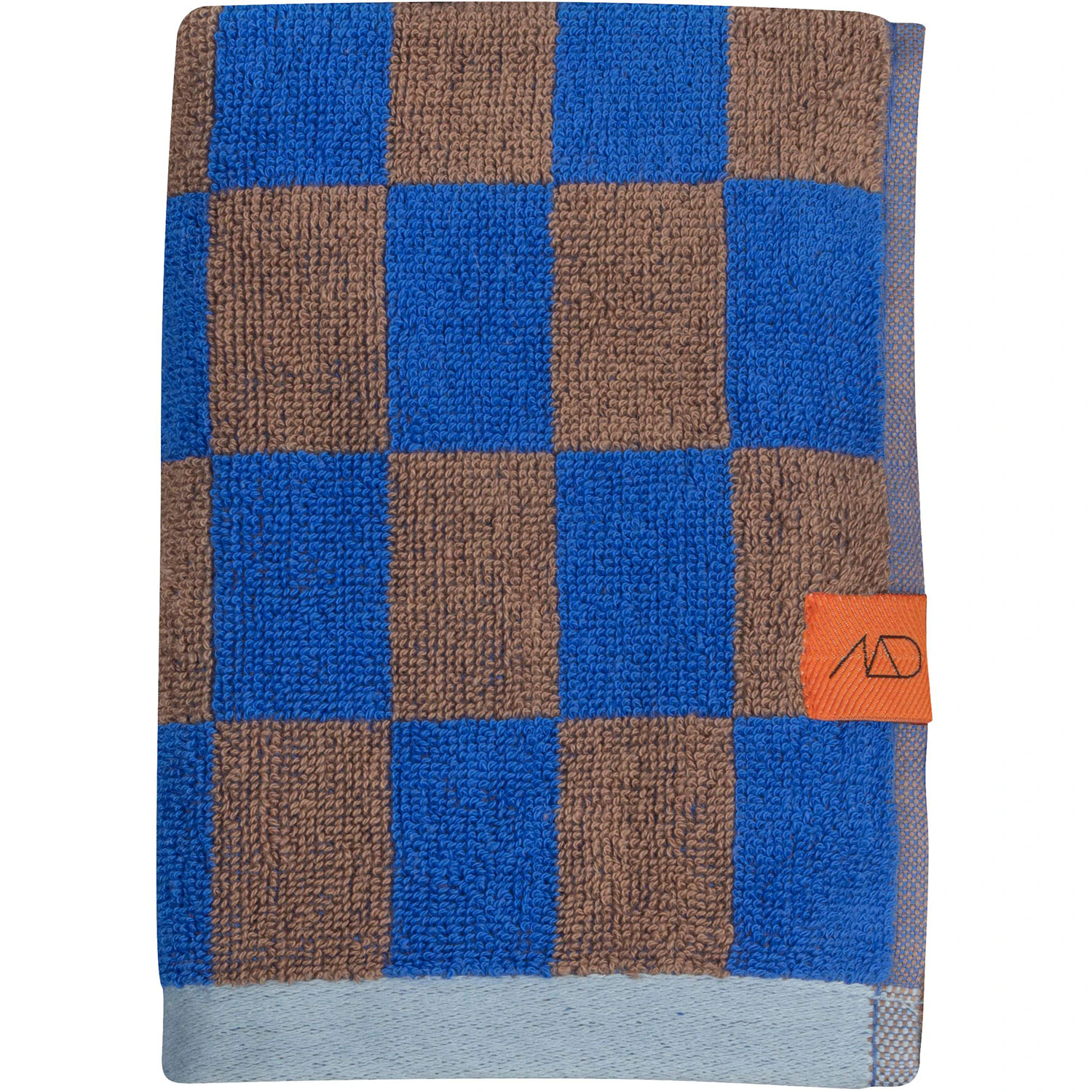 Mette Ditmer Retro Gästhandduk 40x55 Cm 2-pack - Handdukar & Badlakan Ekologisk Bomull Koboltblå