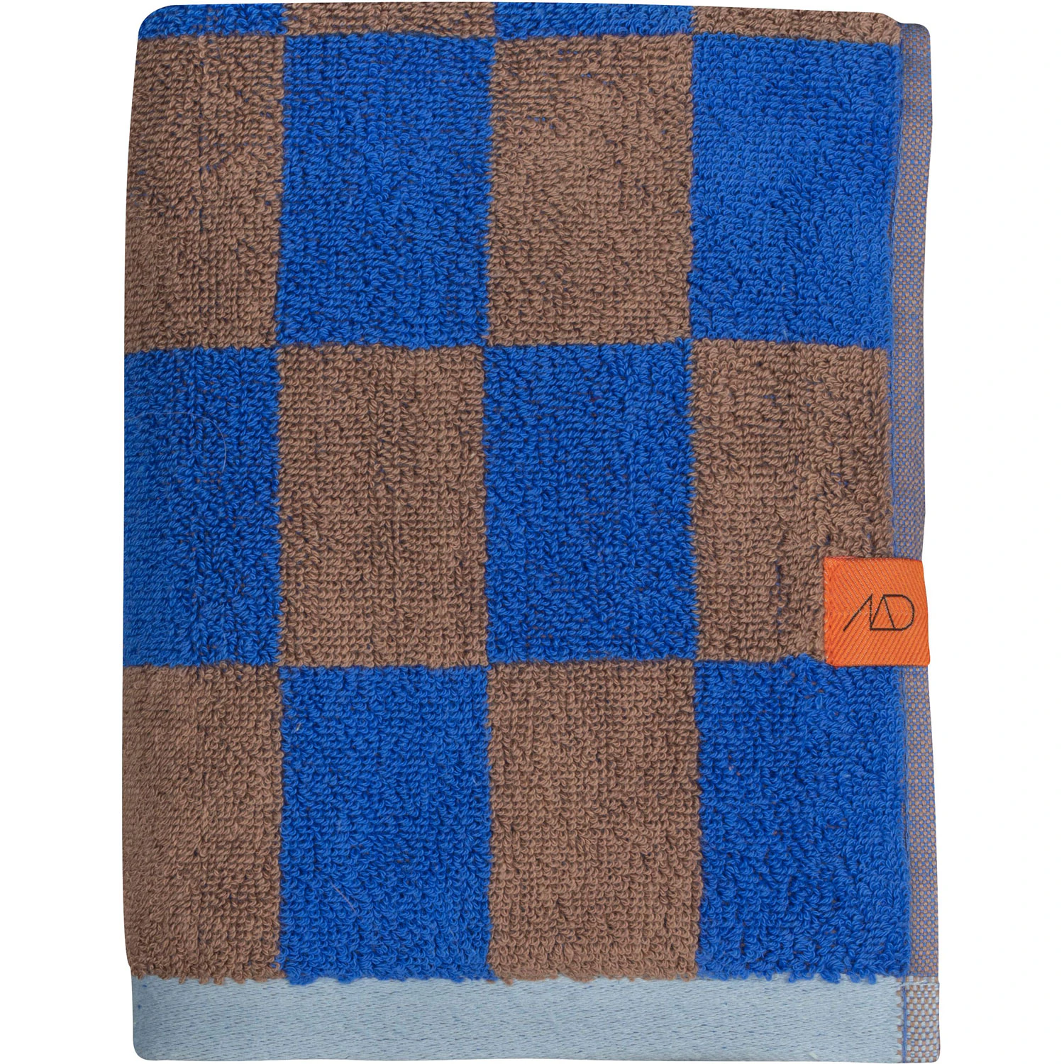 Mette Ditmer Retro Handduk 50x90 Cm - Handdukar & Badlakan Ekologisk Bomull Koboltblå