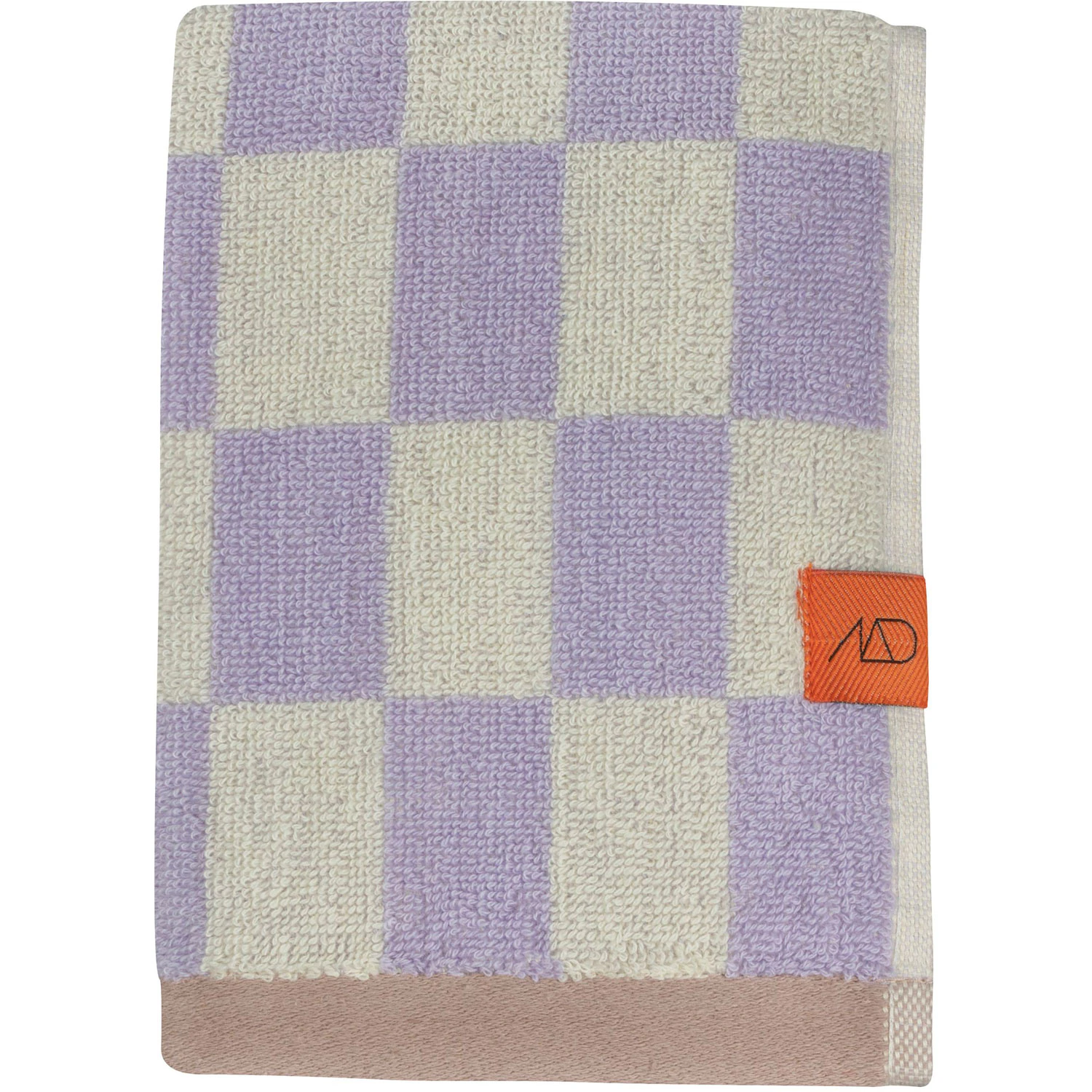 Mette Ditmer Retro Gästhandduk 40x55 Cm 2-pack Syren - Handdukar & Badlakan Ekologisk Bomull Lilac