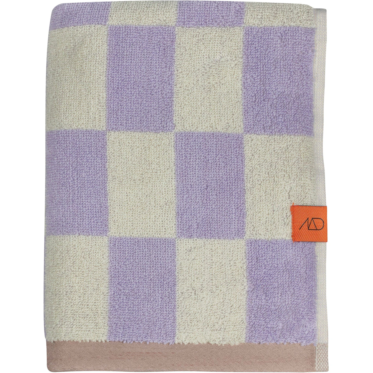Mette Ditmer Retro Handduk 50x90 Cm Syren - Handdukar & Badlakan Ekologisk Bomull Lilac