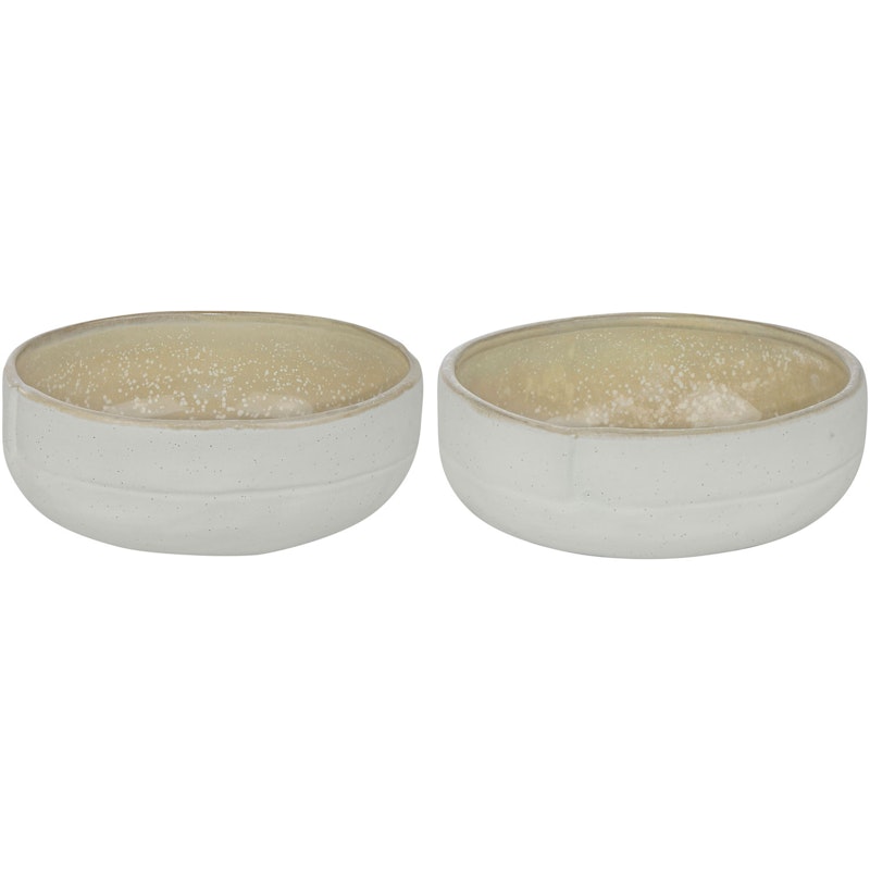 SAND GRAIN Skål 2-pack Stor, Strå
