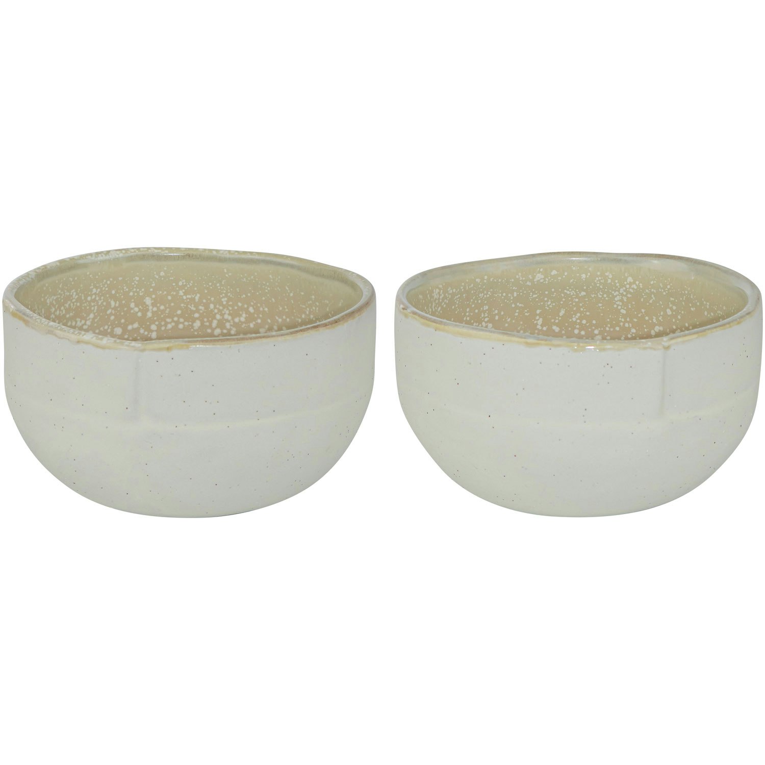 Mette Ditmer Sand Grain Sk&aring;l 2-pack Liten - Frukostsk&aring;lar Stengods Str&aring;