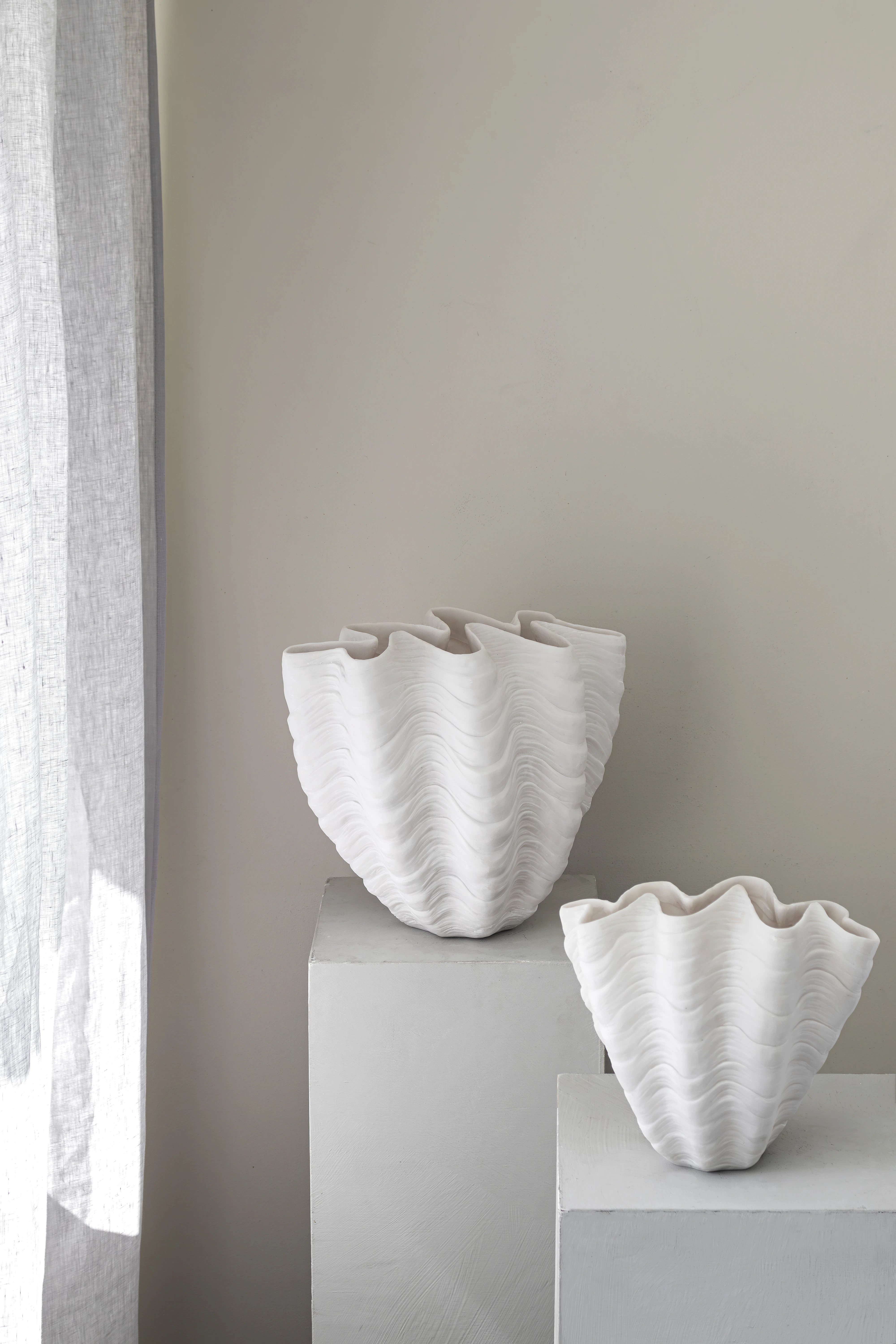 Mette Ditmer Shell Vas 22 Cm, off-white från Mette Ditmer, bild 2