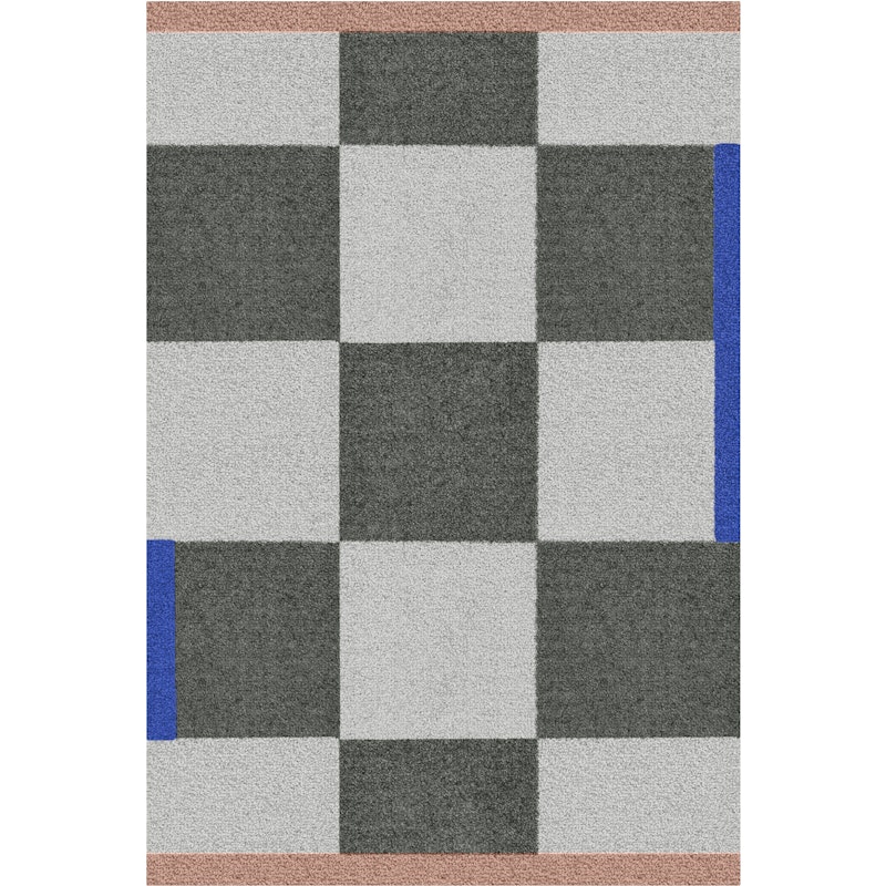 Square Plastmatta 55x80 cm, Olivgrön