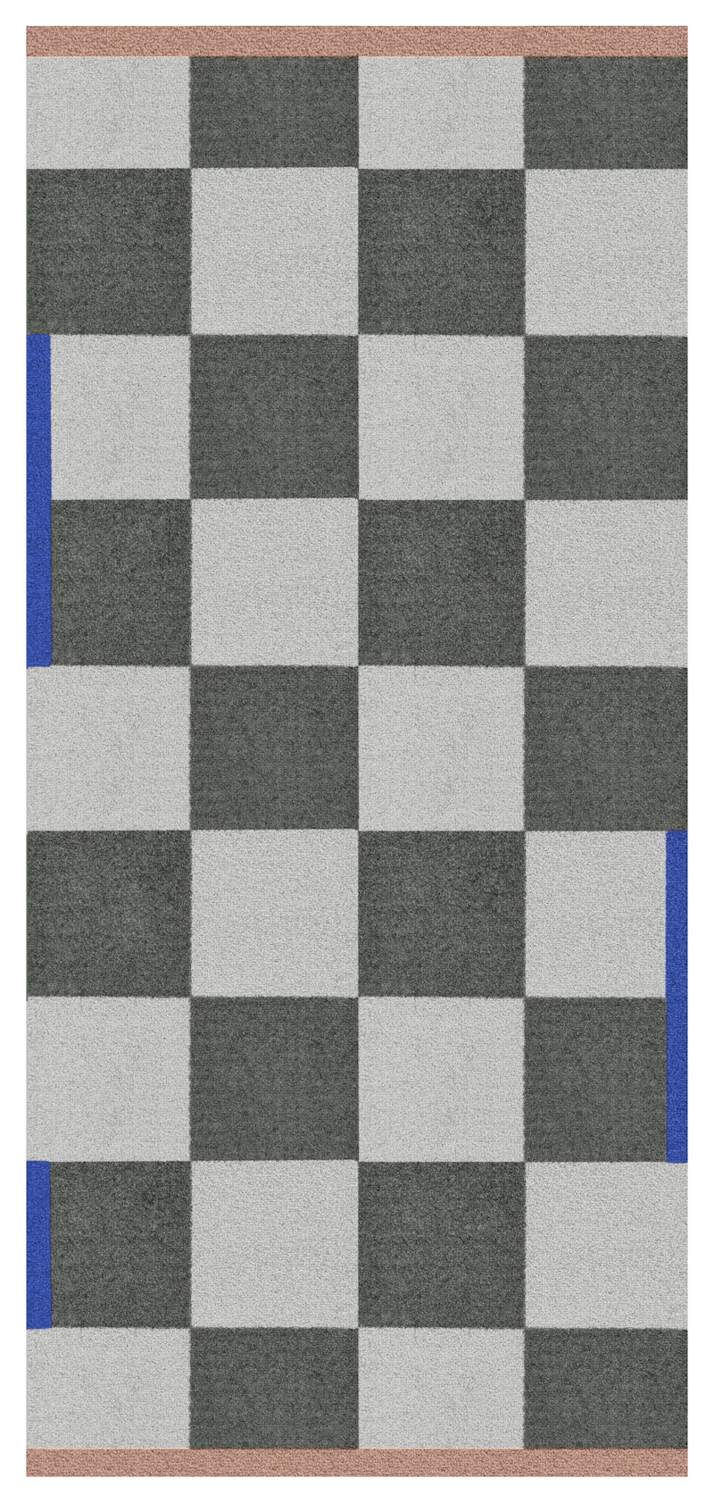 Square Plastmatta 70x150 cm, Olivgrön