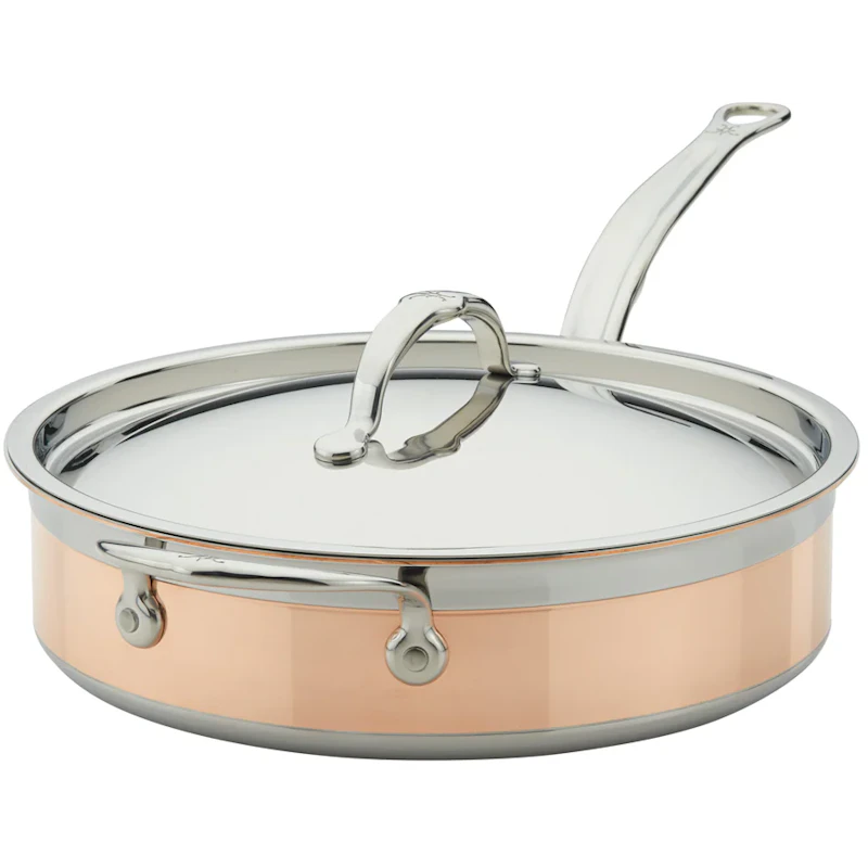 Hestan Copperbond Sauteuse Med Handtag 26 cm, Koppar