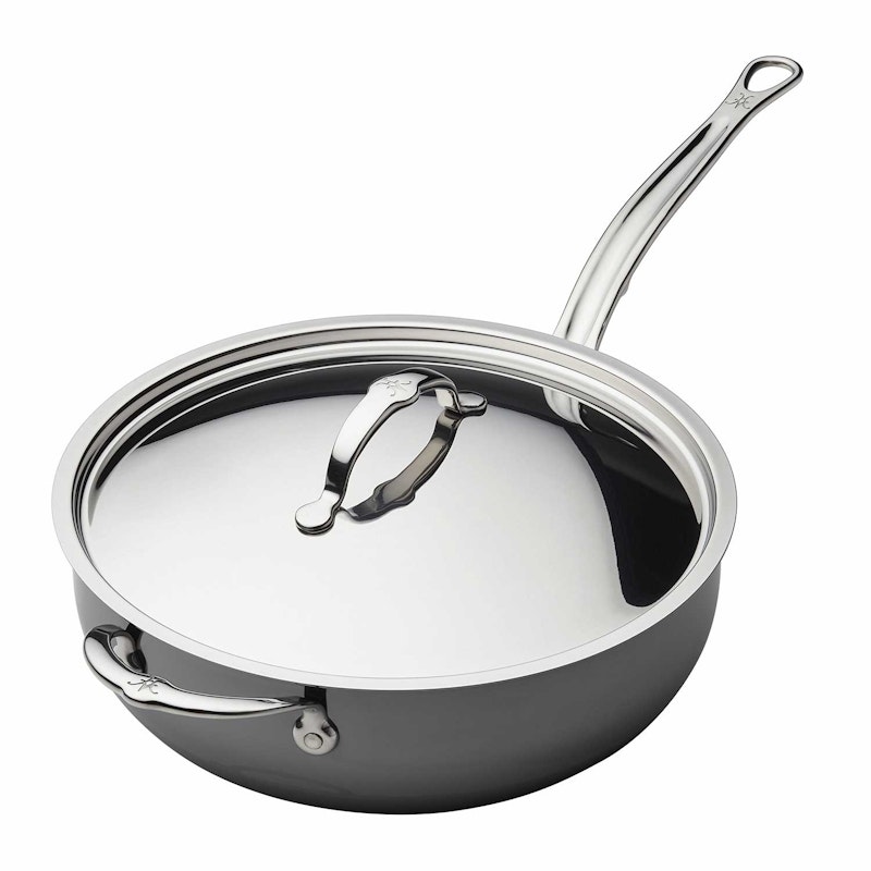 Hestan NanoBond Traktörpanna Med Lock, 28 cm/4,7 L