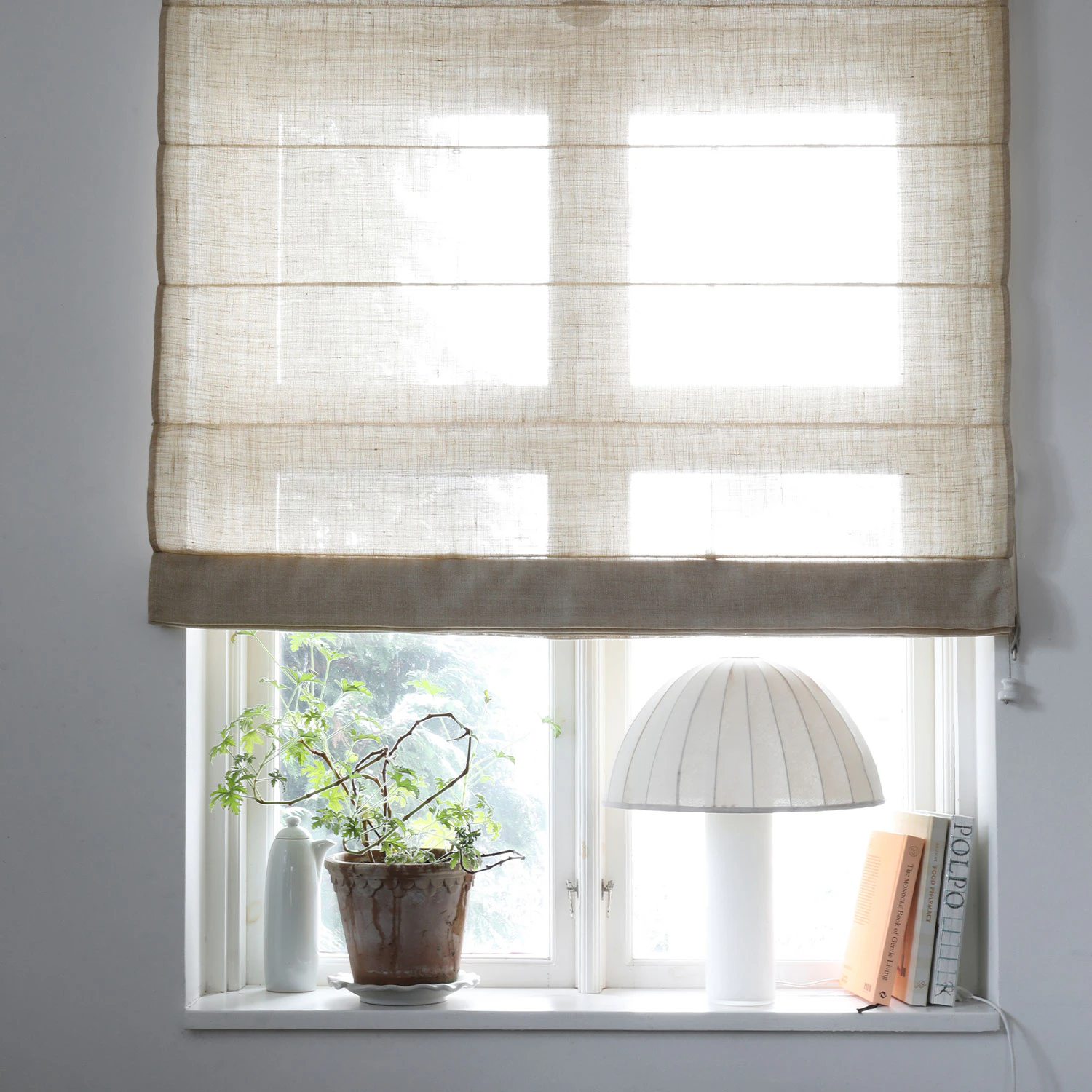 Mimou Ellie Hissgardin 160x220 Cm Halmgul - Hissgardiner Polyester Straw Yellow