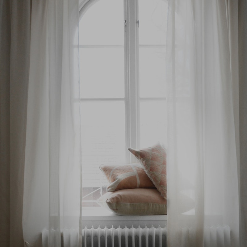 Grace Gardin Enkel Bredd 140x290 cm, Natural