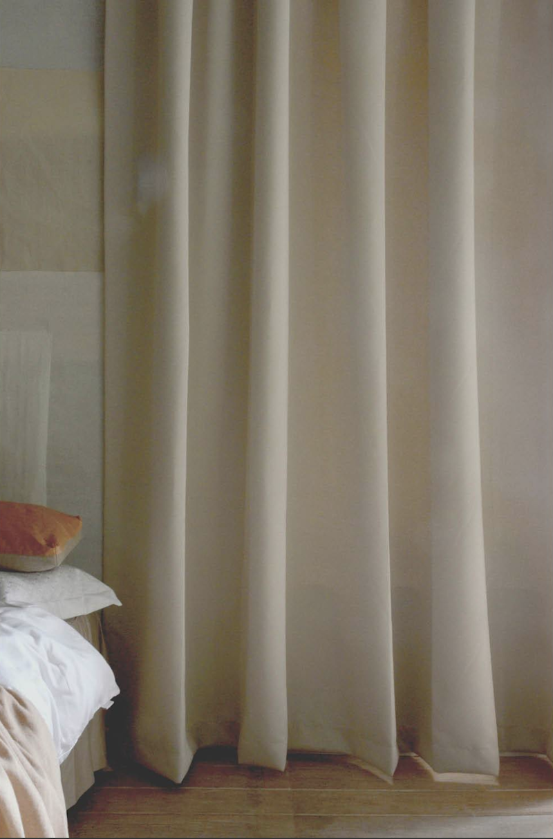 Mörkläggande Hotellgardin 290x250 cm, Natur