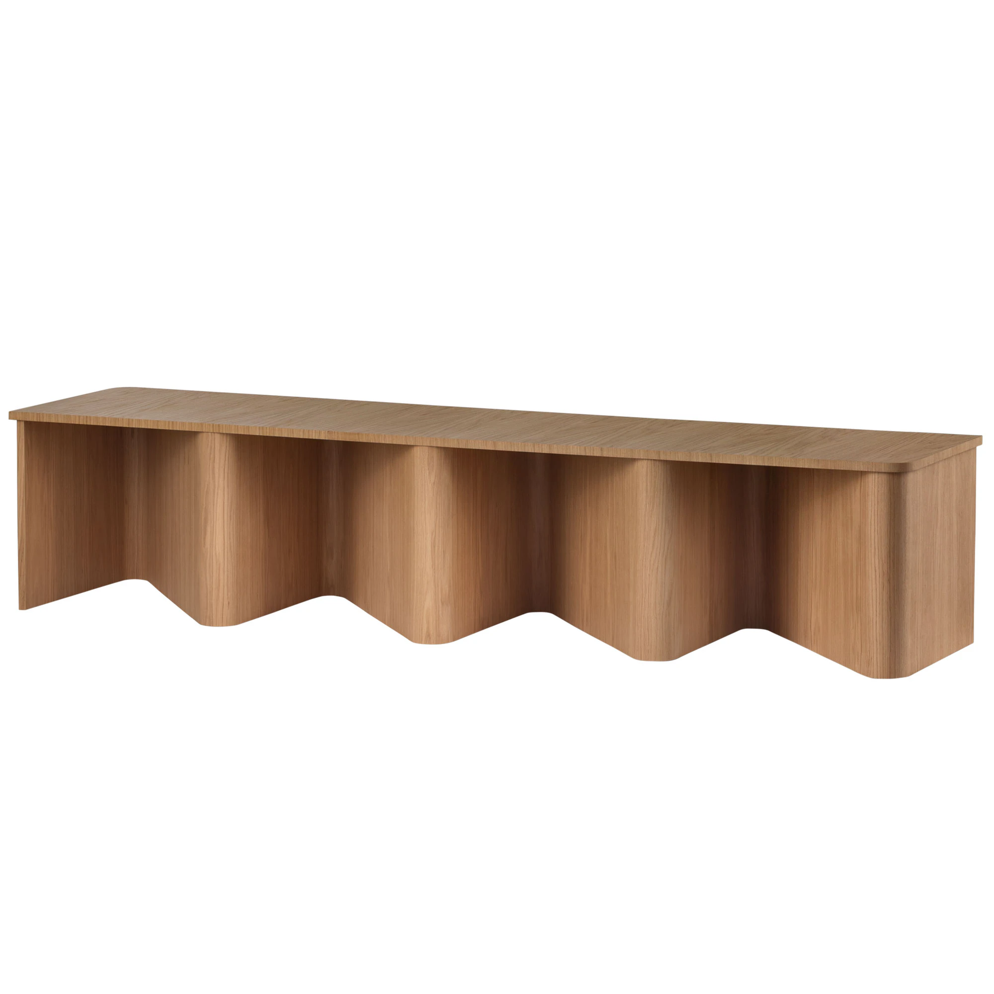 Miniforms Nami B&auml;nk 213 Cm - B&auml;nkar Ull Cloud 01 Panna