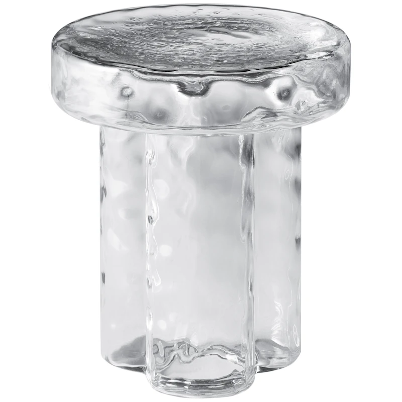 Soda Sidobord Ø38, Transparent