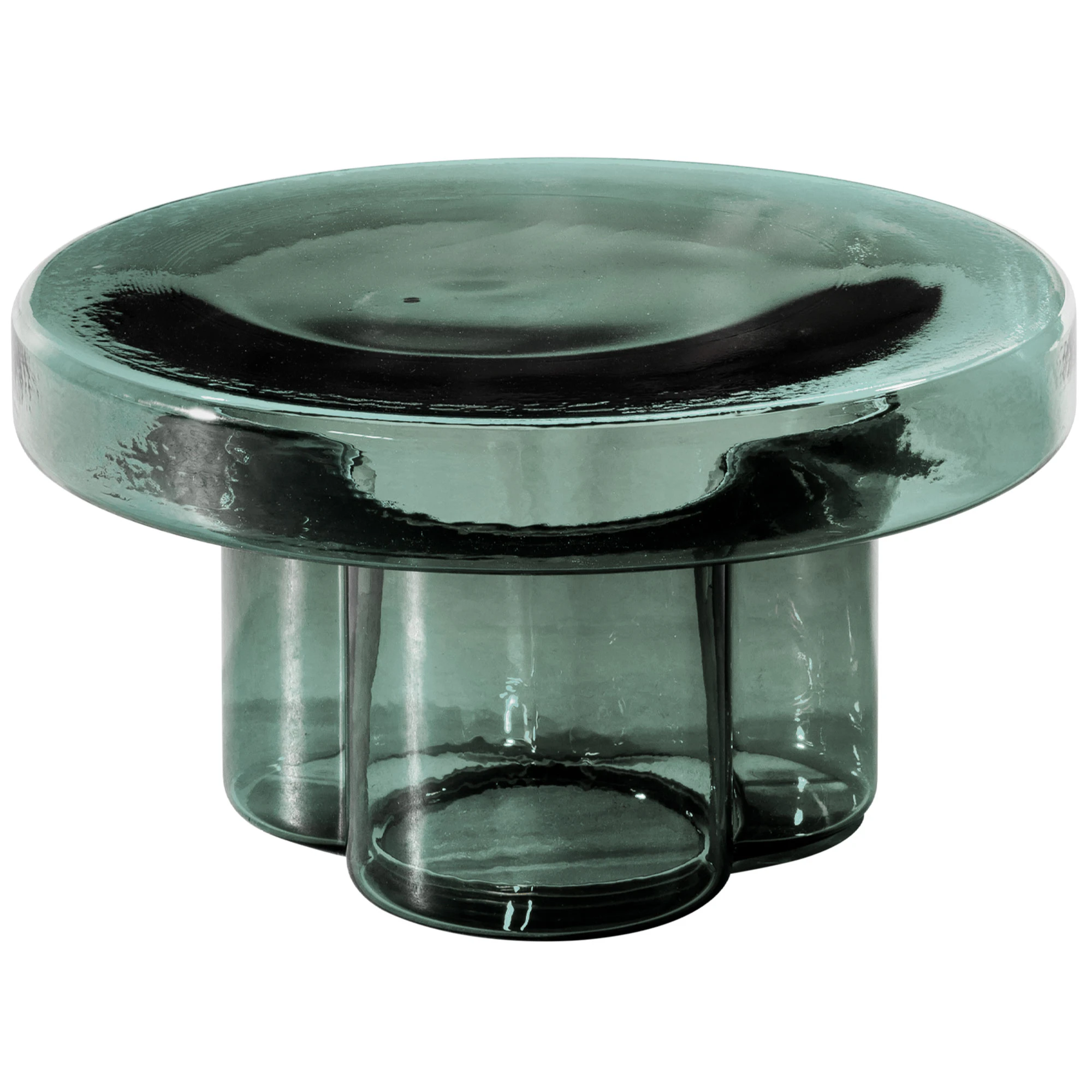 Miniforms Soda Soffbord &Oslash;55 Petrol Green - Soffbord Munbl&aring;st Glas Petrolgr&ouml;n