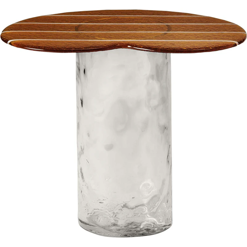 Striche Sidobord, Orange / Transparent