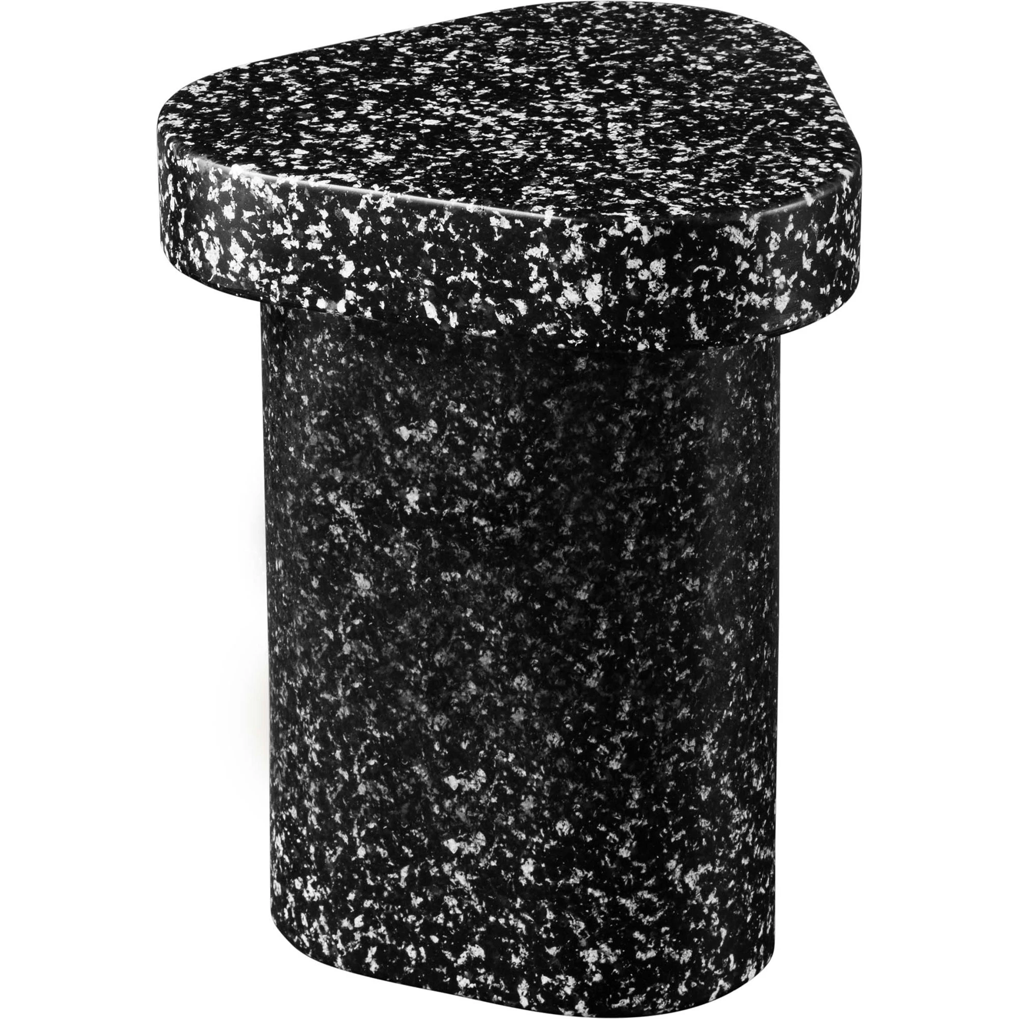 Miniforms Superpop Sidobord 37 Cm - Sidobord & Avlastningsbord Polyeten Super Black
