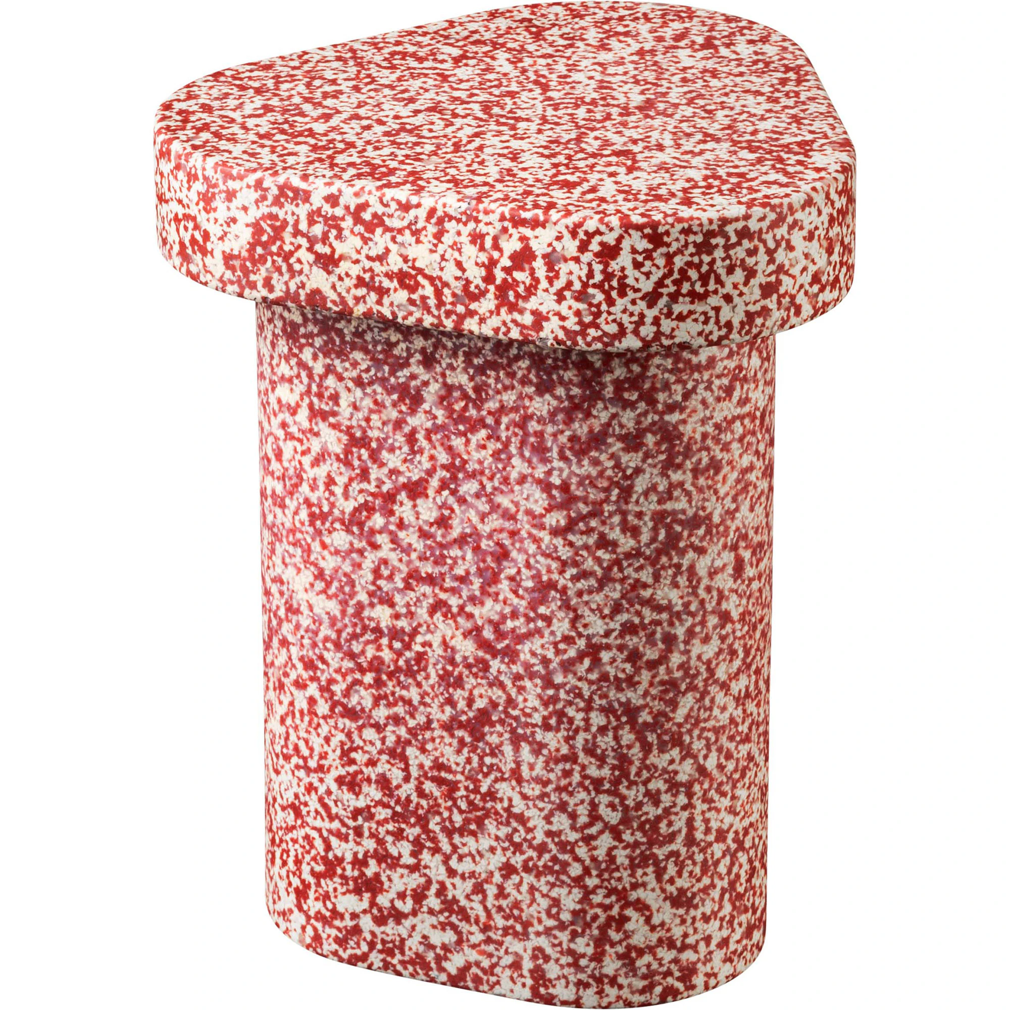 Miniforms Superpop Sidobord 37 Cm - Sidobord & Avlastningsbord Polyeten Super Red