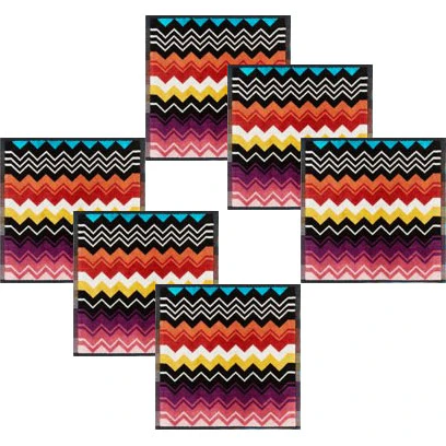 Missoni Home Giacomo Ansiktshanddukar 6-pack - Handdukar & Badlakan Bomull 100