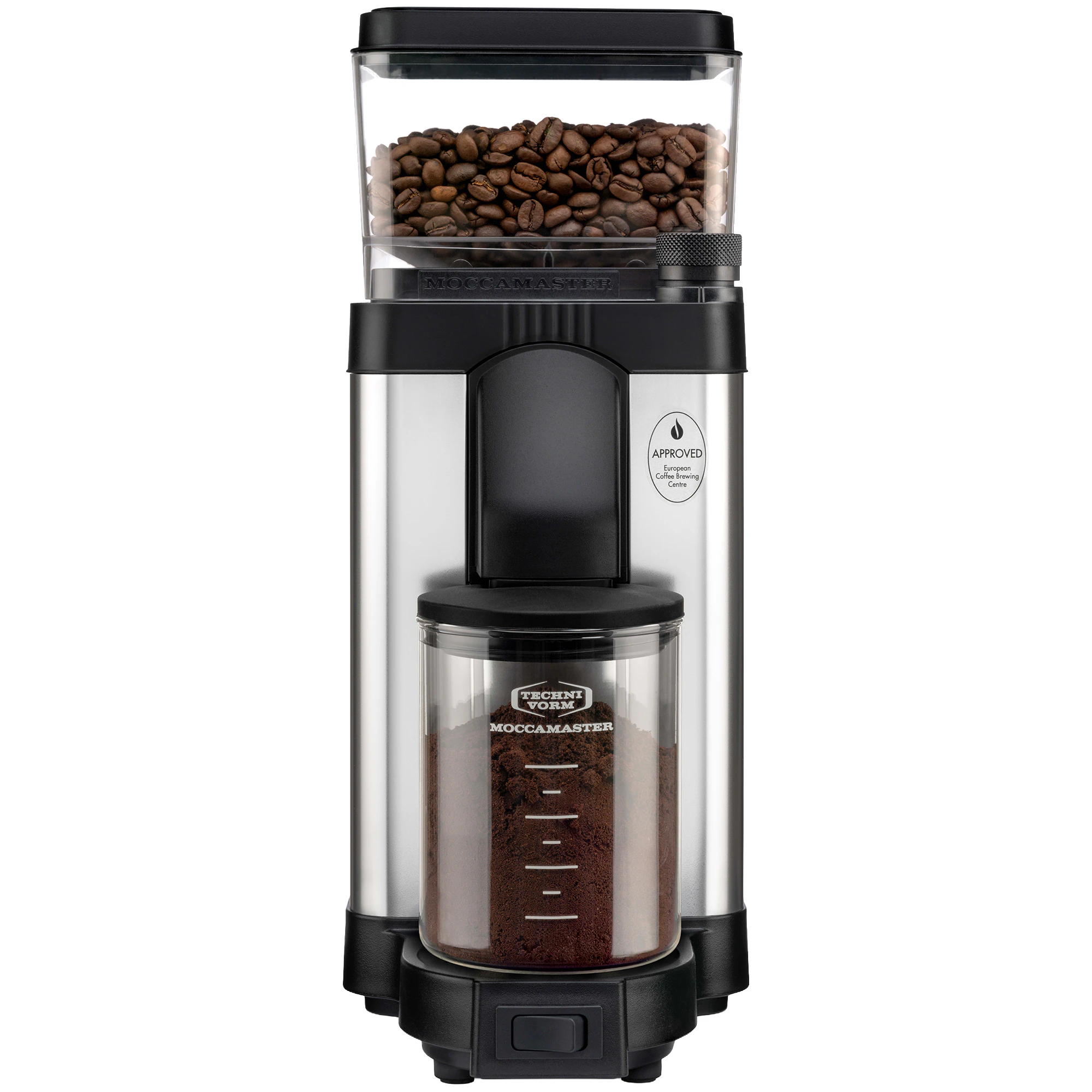 Moccamaster Km5 Burr Kaffekvarn - Kaffekvarnar Aluminium Polerat Silver