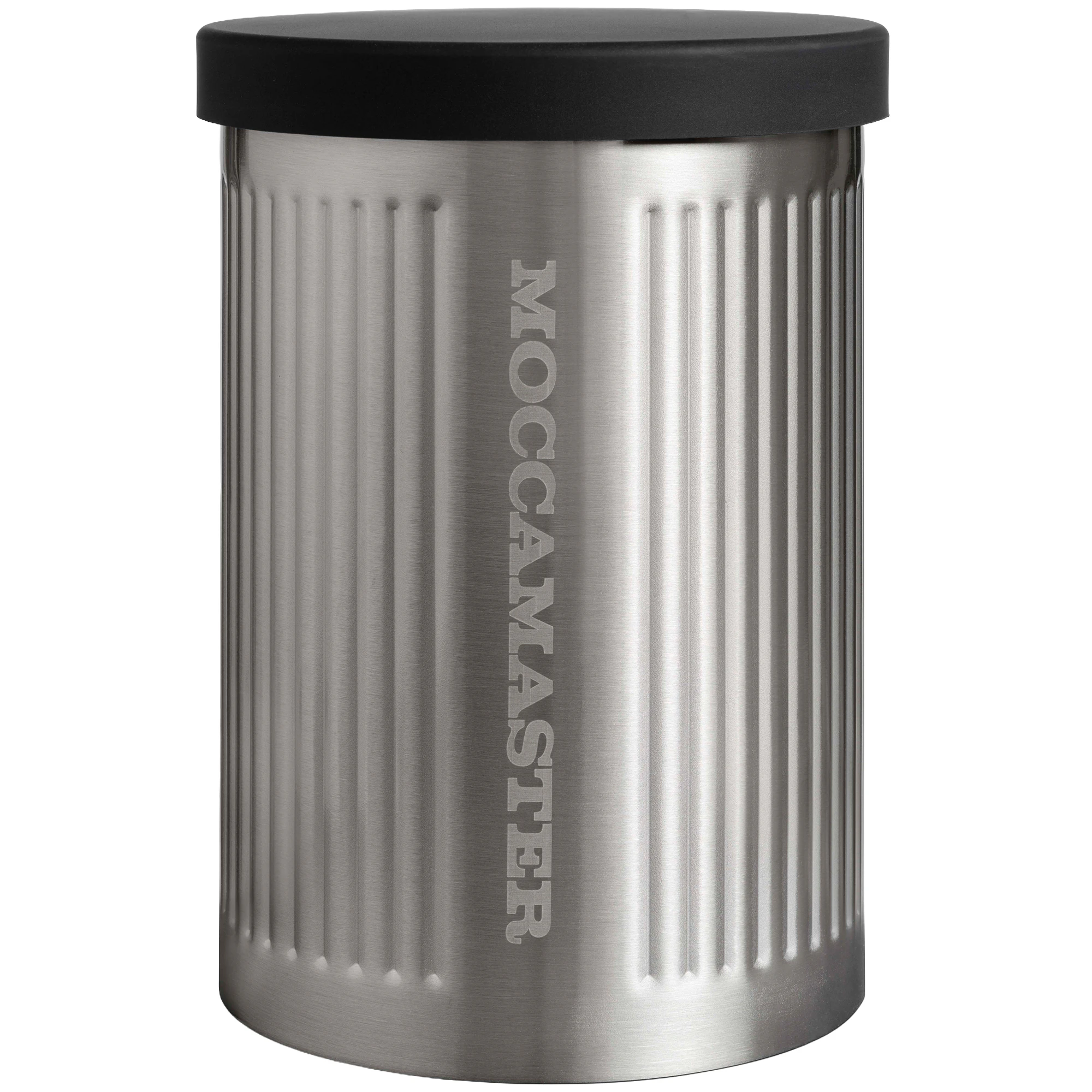 Moccamaster Kaffeburk - F&ouml;rvaringsburkar & lock Rostfritt St&aring;l Polerat Silver