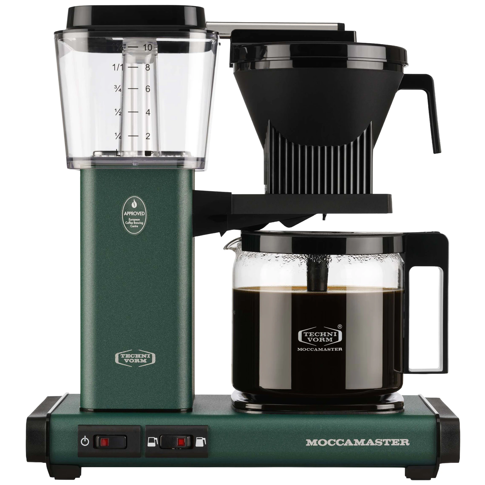 Moccamaster Optio Kaffebryggare - Plast Skogsgr&ouml;n