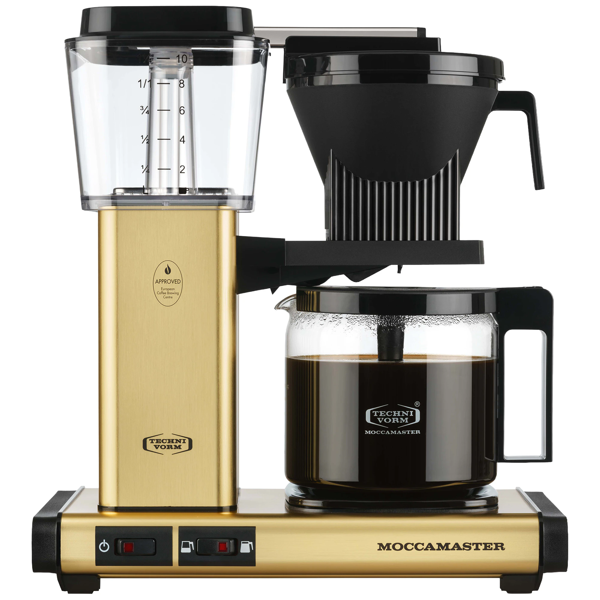 Moccamaster Optio Kaffebryggare - Plast Guld