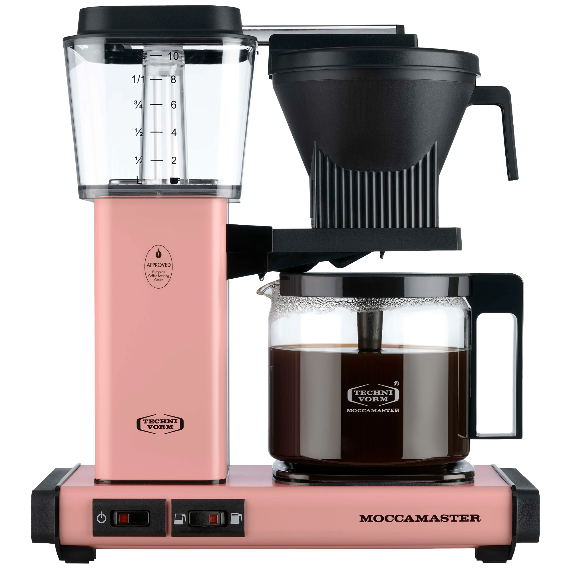 Moccamaster Optio Kaffebryggare - Plast Rosa