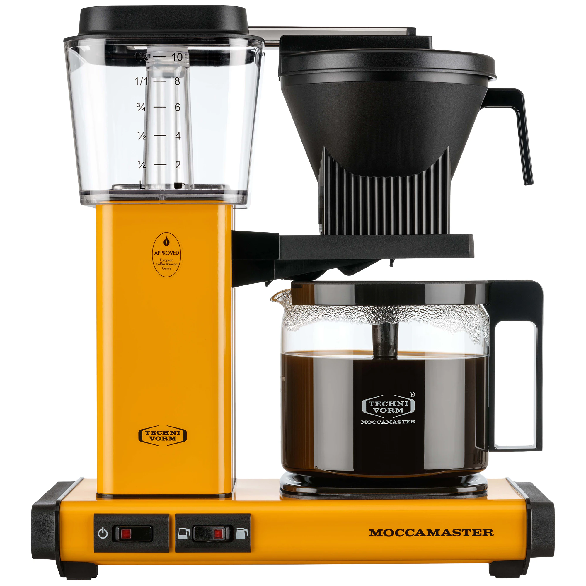Moccamaster Optio Kaffebryggare - Plast Yellow Pepper