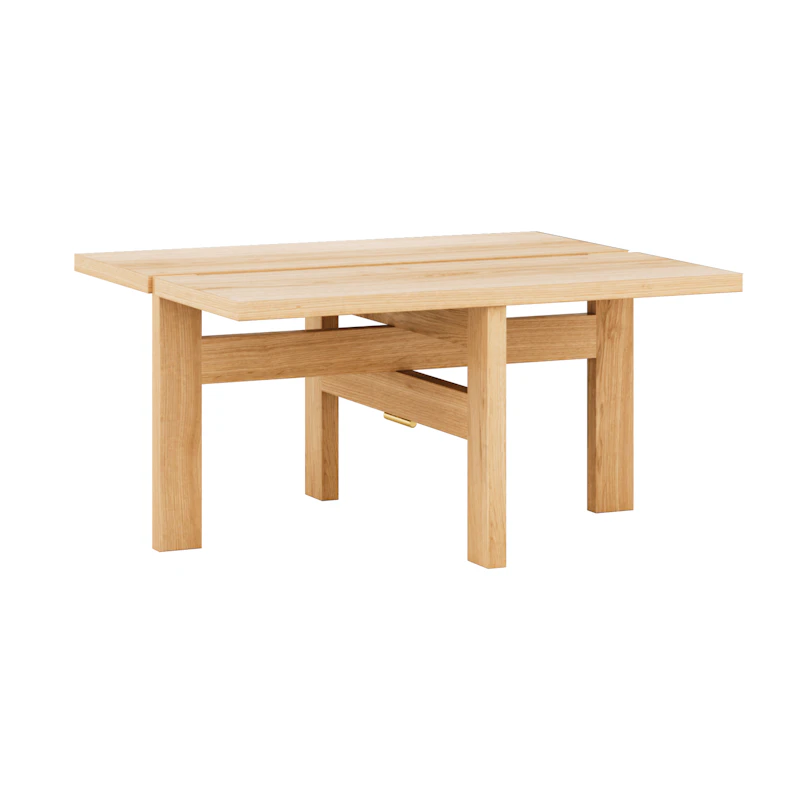 Rectangular Soffbord 50x60 cm, Ek