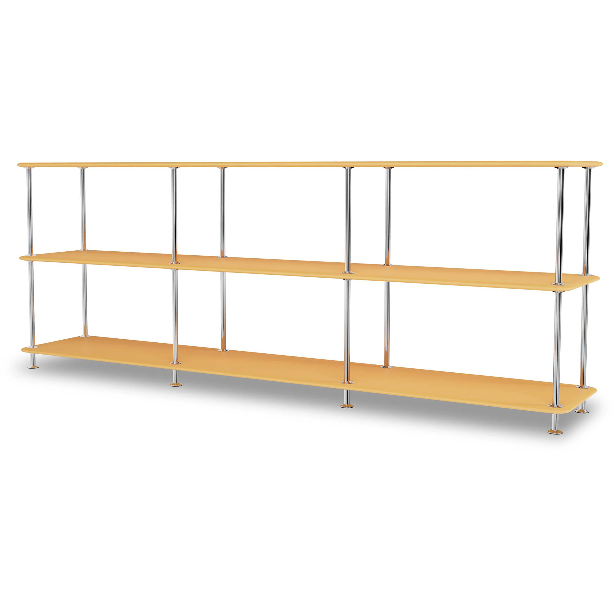 Montana Free Hylla 222000 Acacia / - Bokhyllor Lackerad Metall Krom