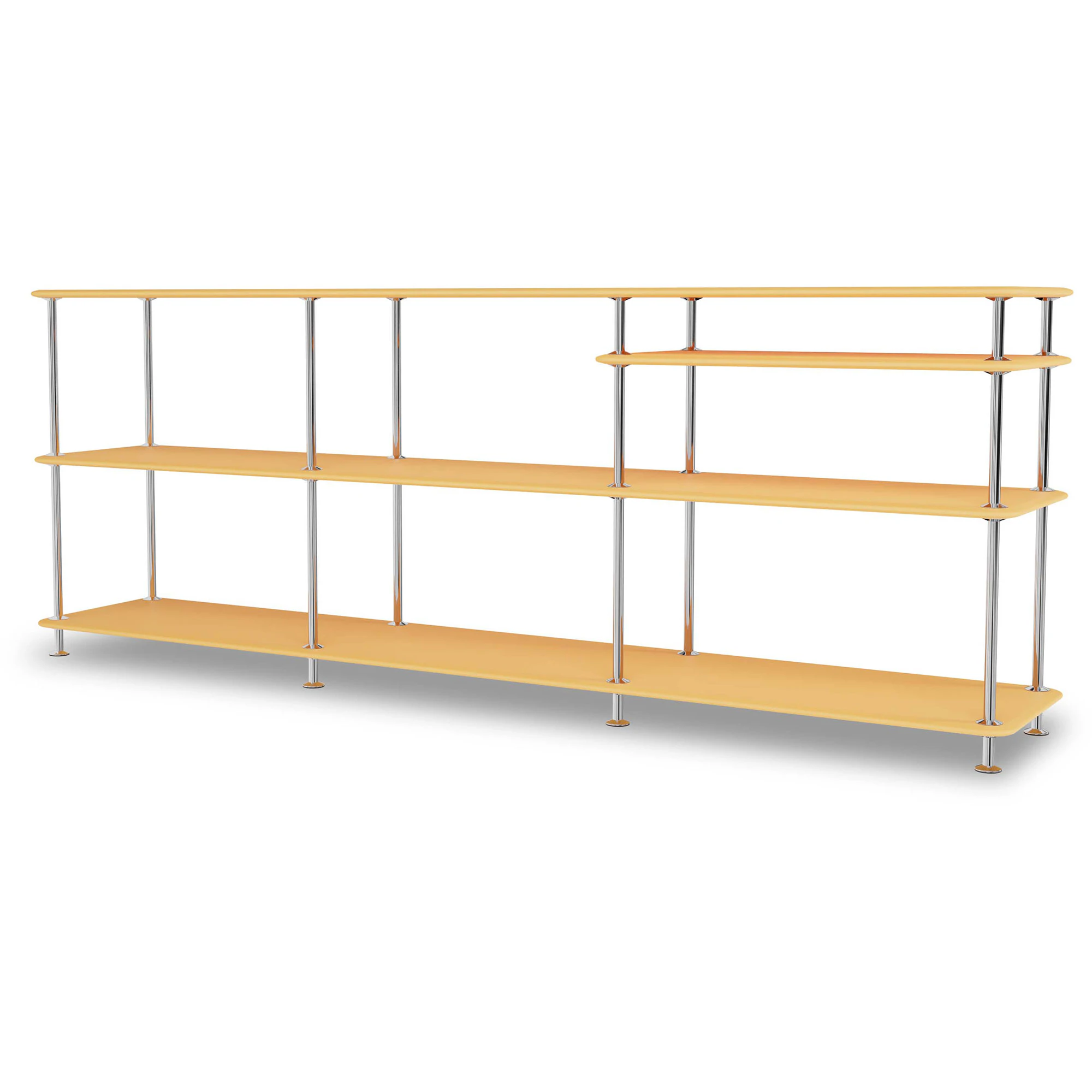 Montana Free Hylla 222100 Acacia / - Bokhyllor Lackerad Metall Krom
