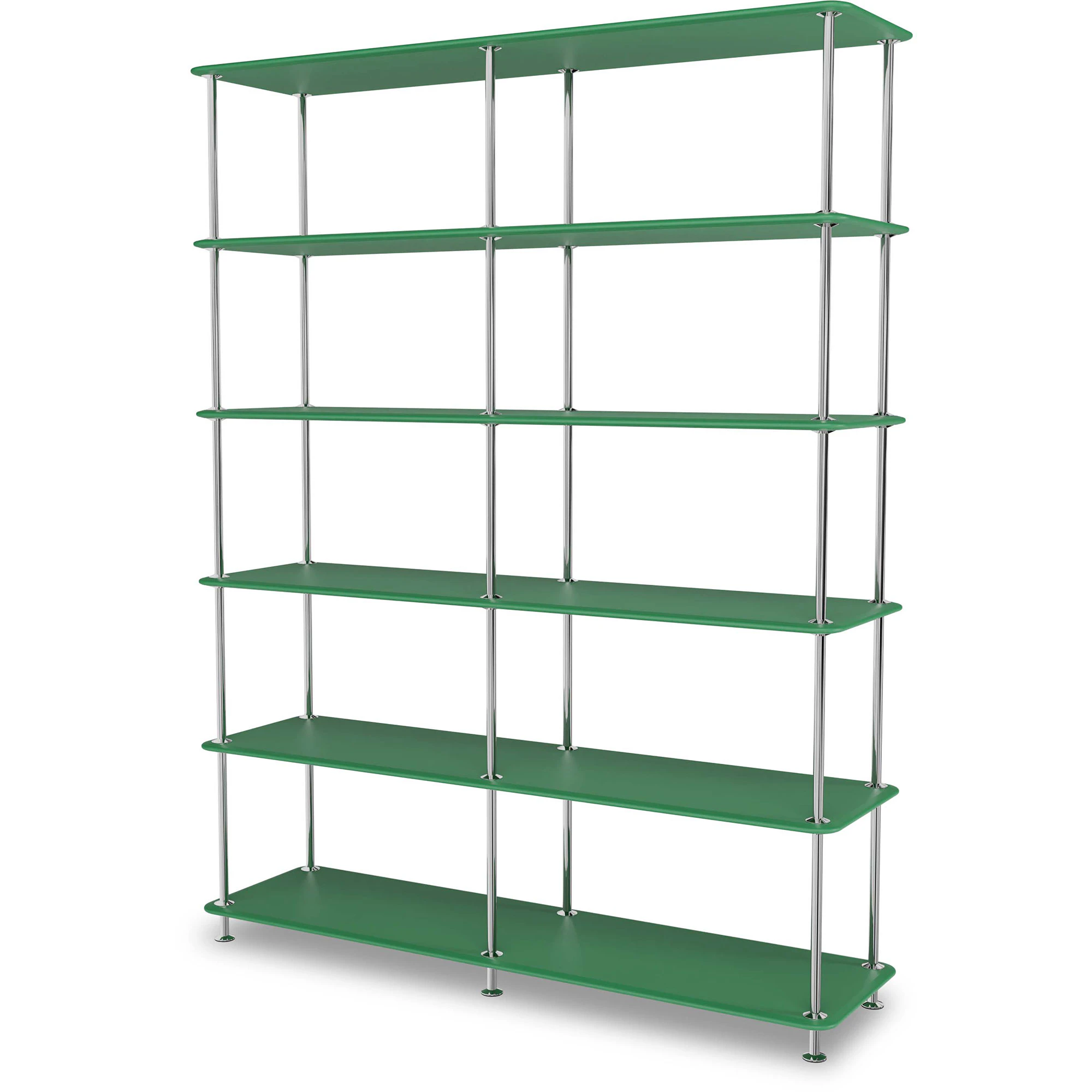 Montana Free Hylla 550000 Parsley / - Bokhyllor Lackerad Metall Krom