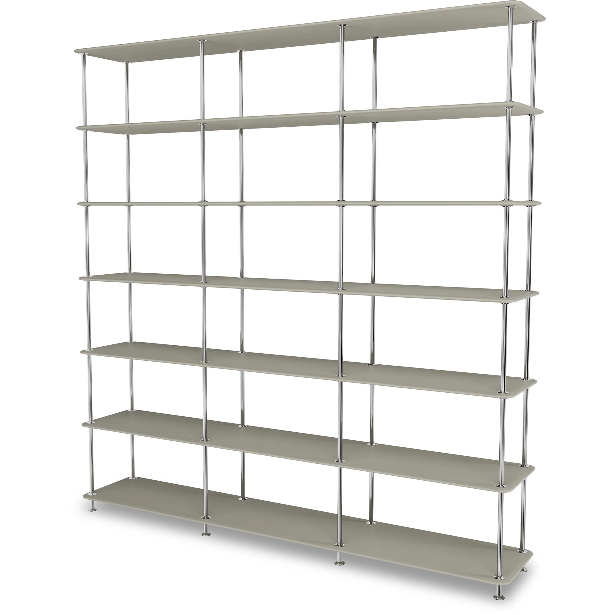 Montana Free Hylla 666000 Fennel / - Bokhyllor Lackerad Metall Krom