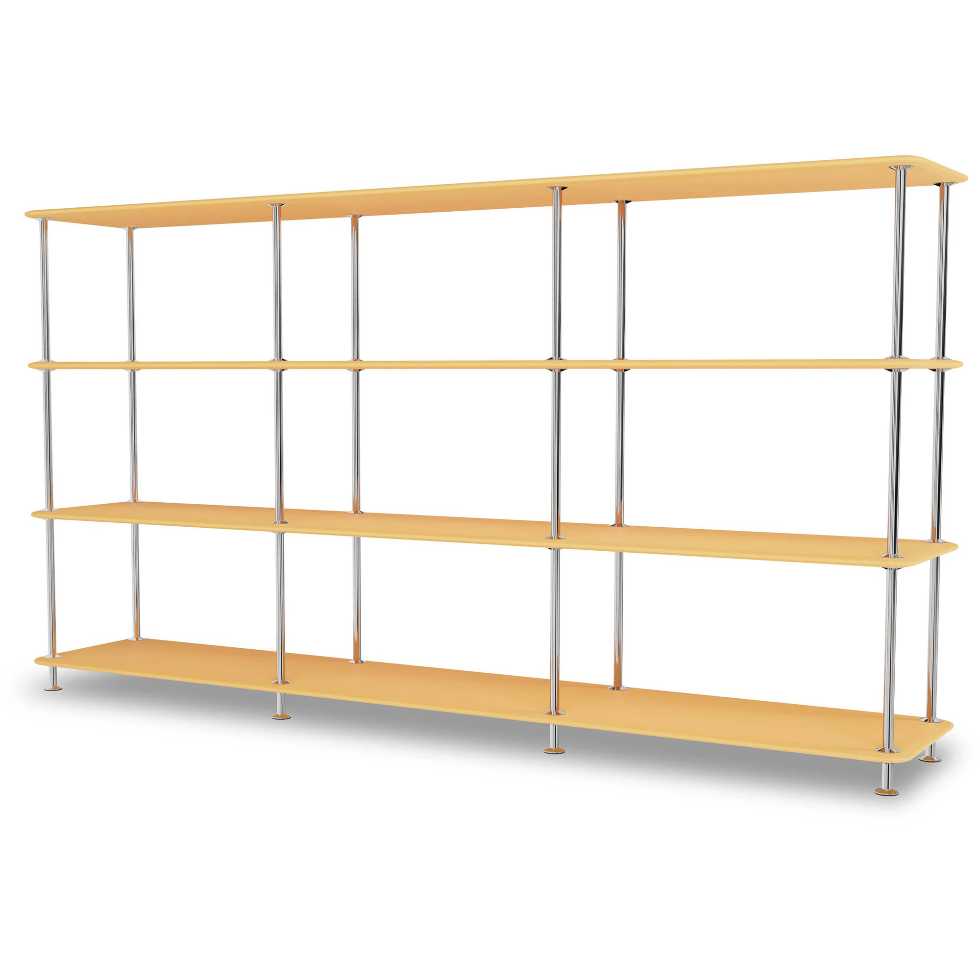 Montana Free Hylla 333000 Acacia / - Bokhyllor Lackerad Metall Krom