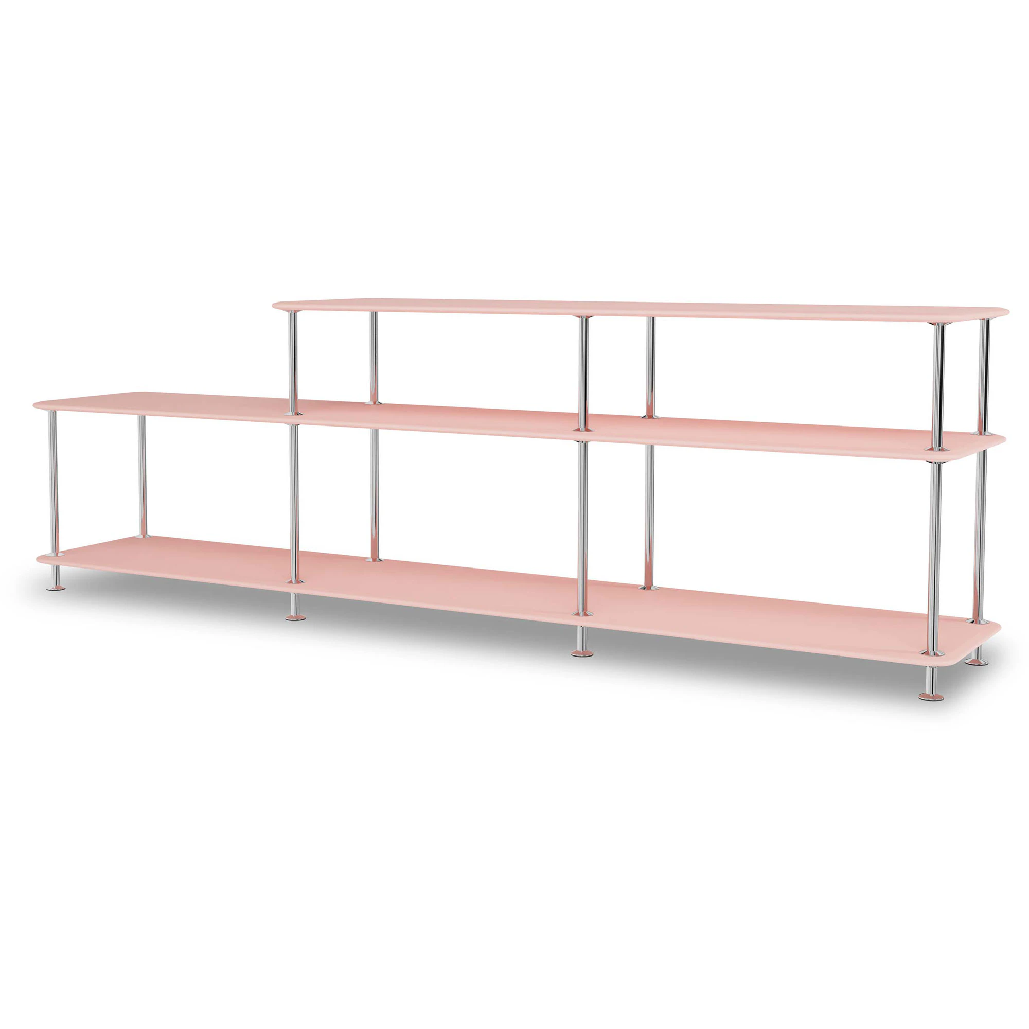 Montana Free Hylla 111220 Ruby / - Bokhyllor Lackerad Metall Krom