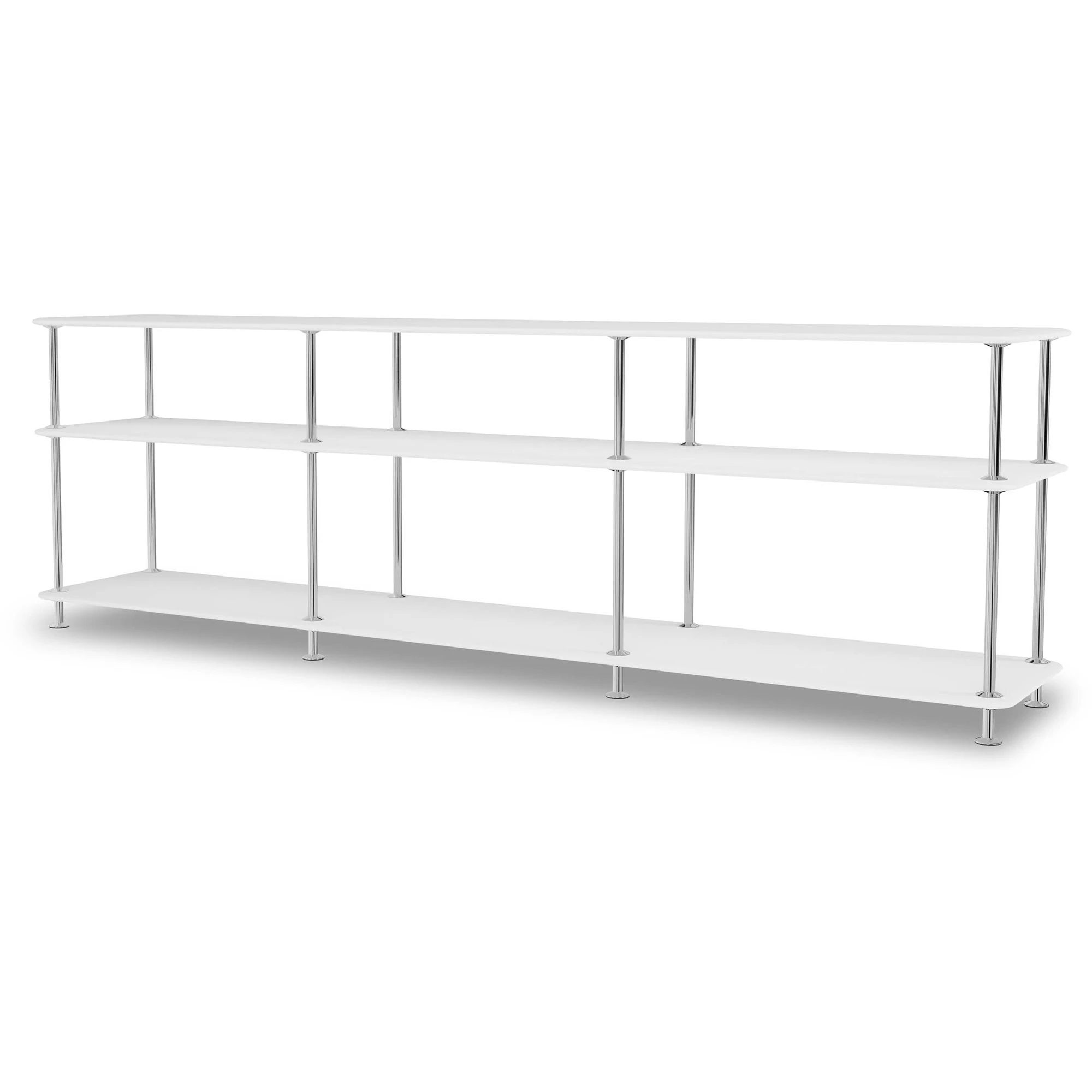 Montana Free Hylla 111222 New White / - Bokhyllor Lackerad Metall Krom