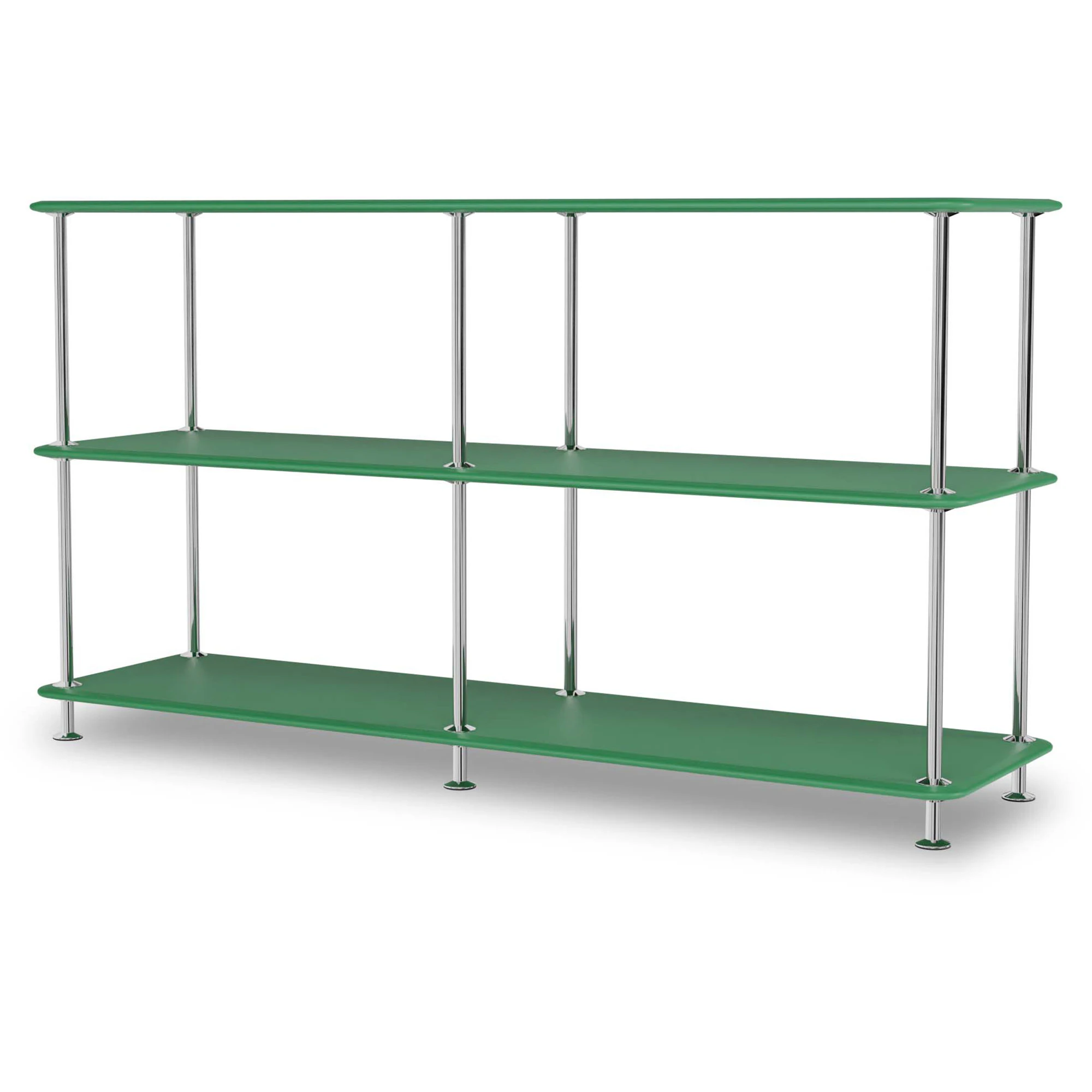 Montana Free Hylla 220000 Parsley / - Bokhyllor Lackerad Metall Krom