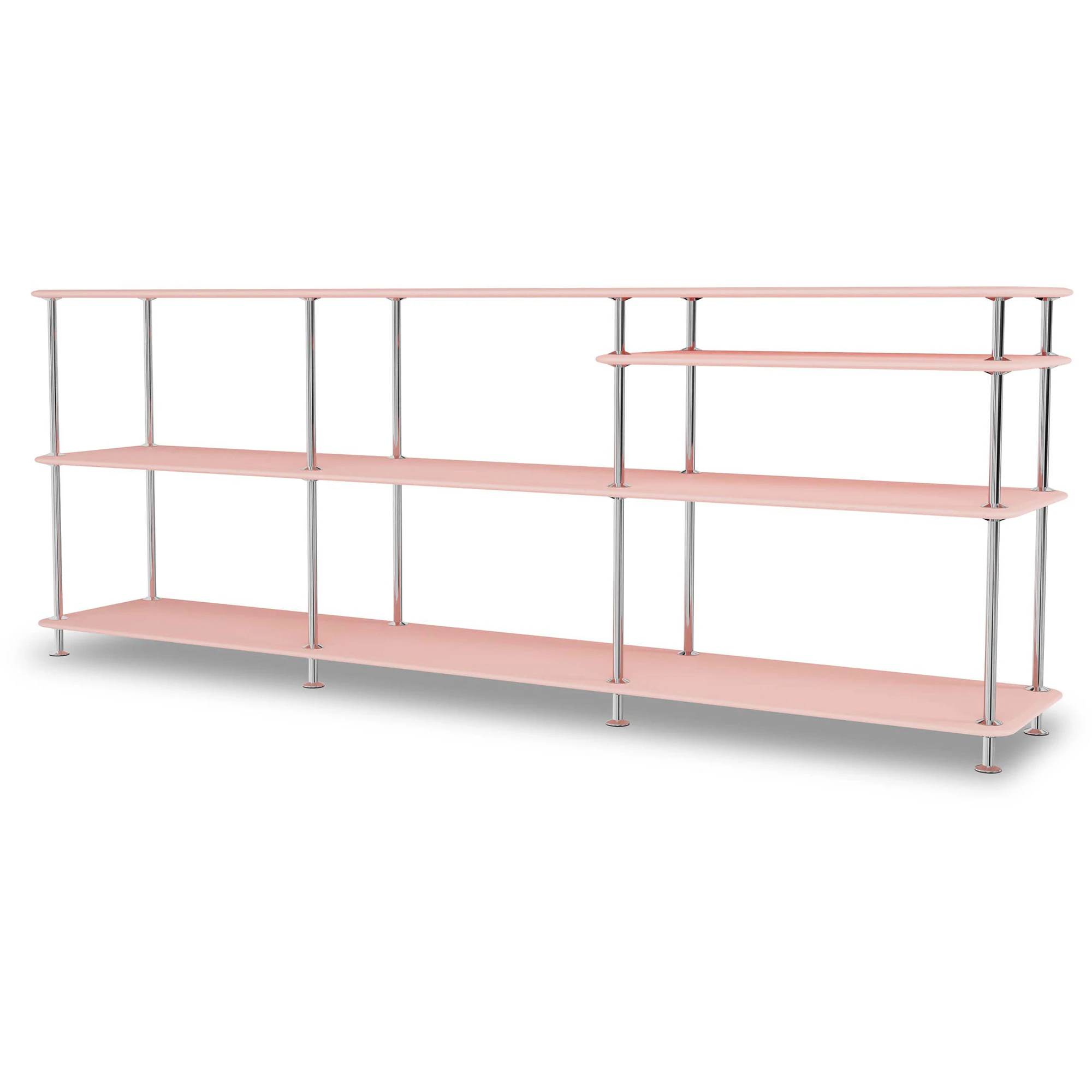 Montana Free Hylla 222100 Ruby / - Bokhyllor Lackerad Metall Krom