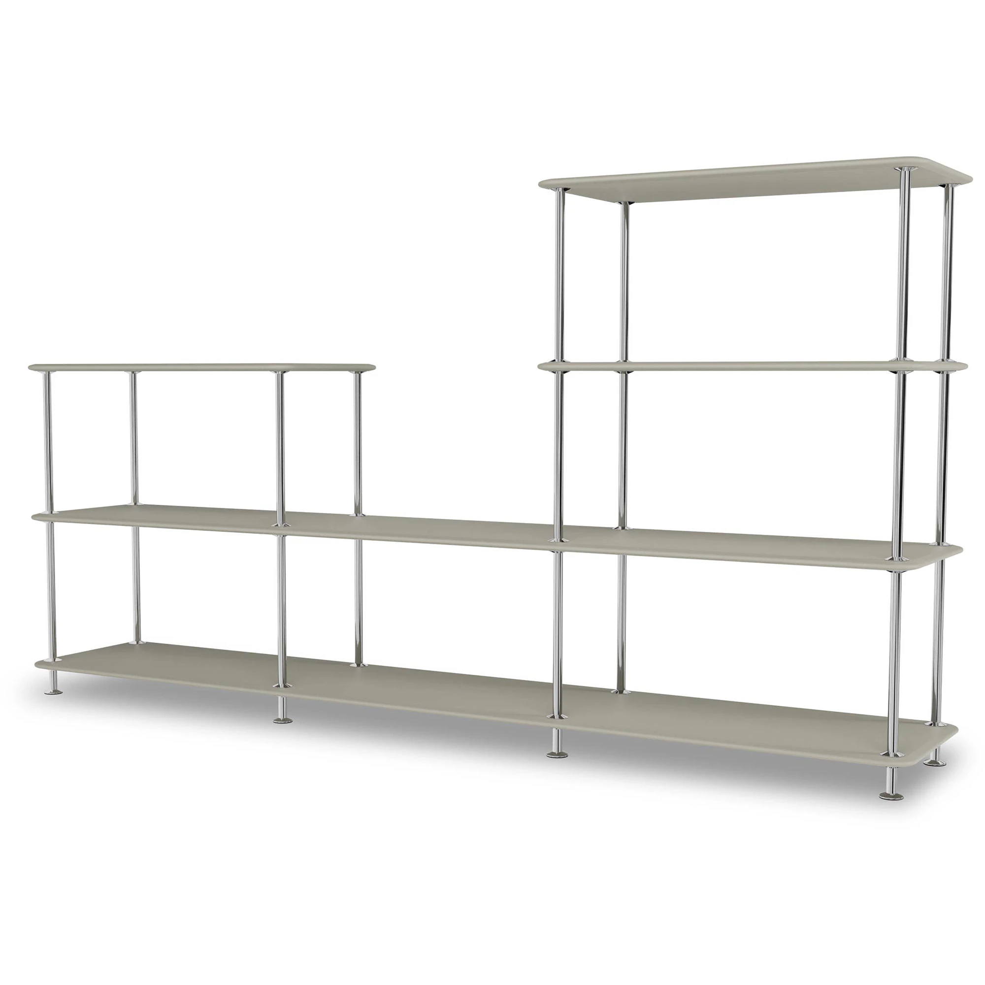 Montana Free Hylla 312000 Fennel / - Bokhyllor Lackerad Metall Krom