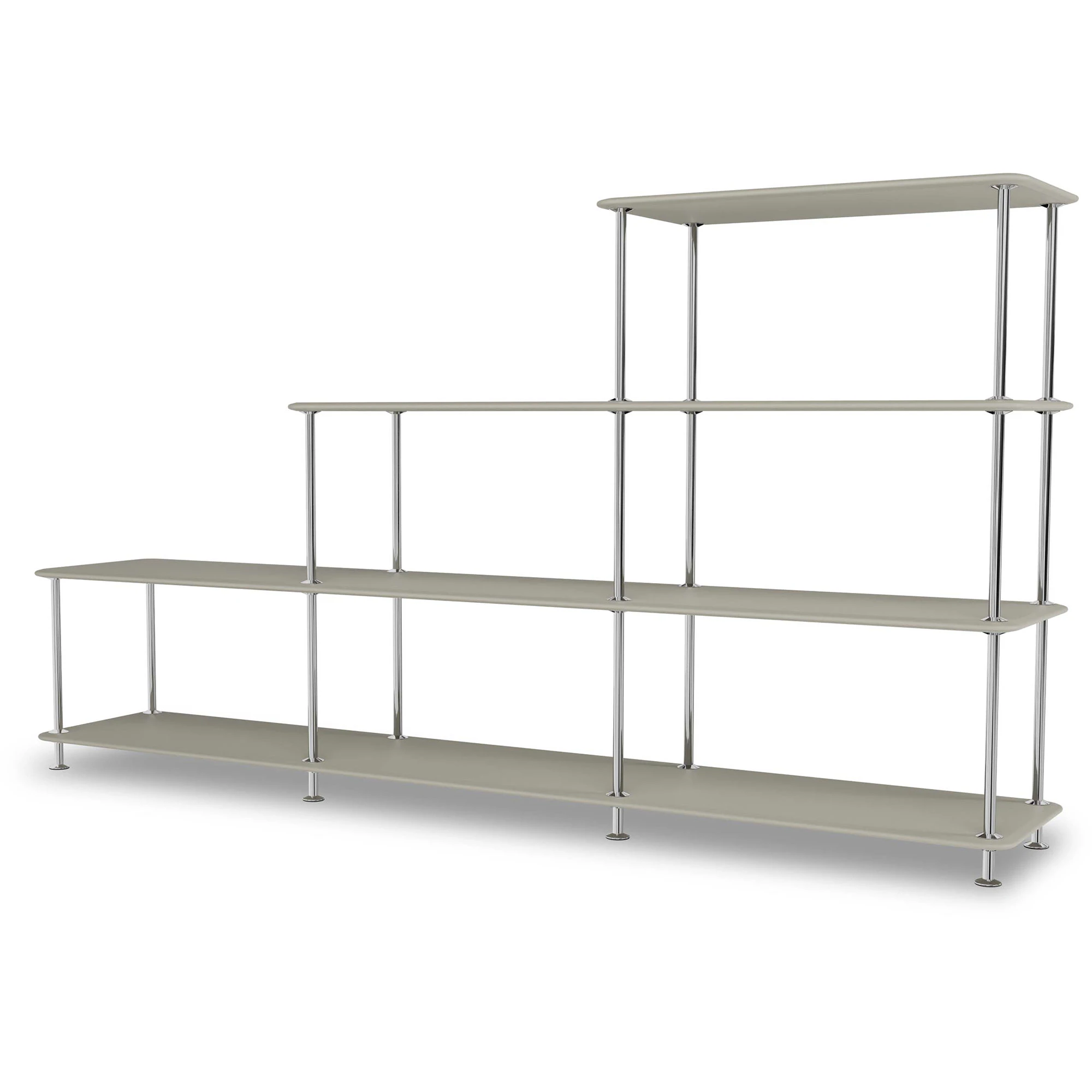 Montana Free Hylla 321000 Fennel / - Bokhyllor Lackerad Metall Krom