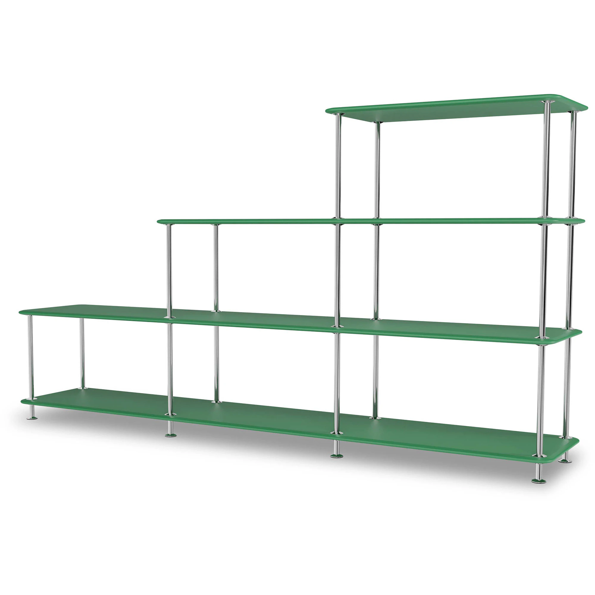 Montana Free Hylla 321000 Parsley / - Bokhyllor Lackerad Metall Krom