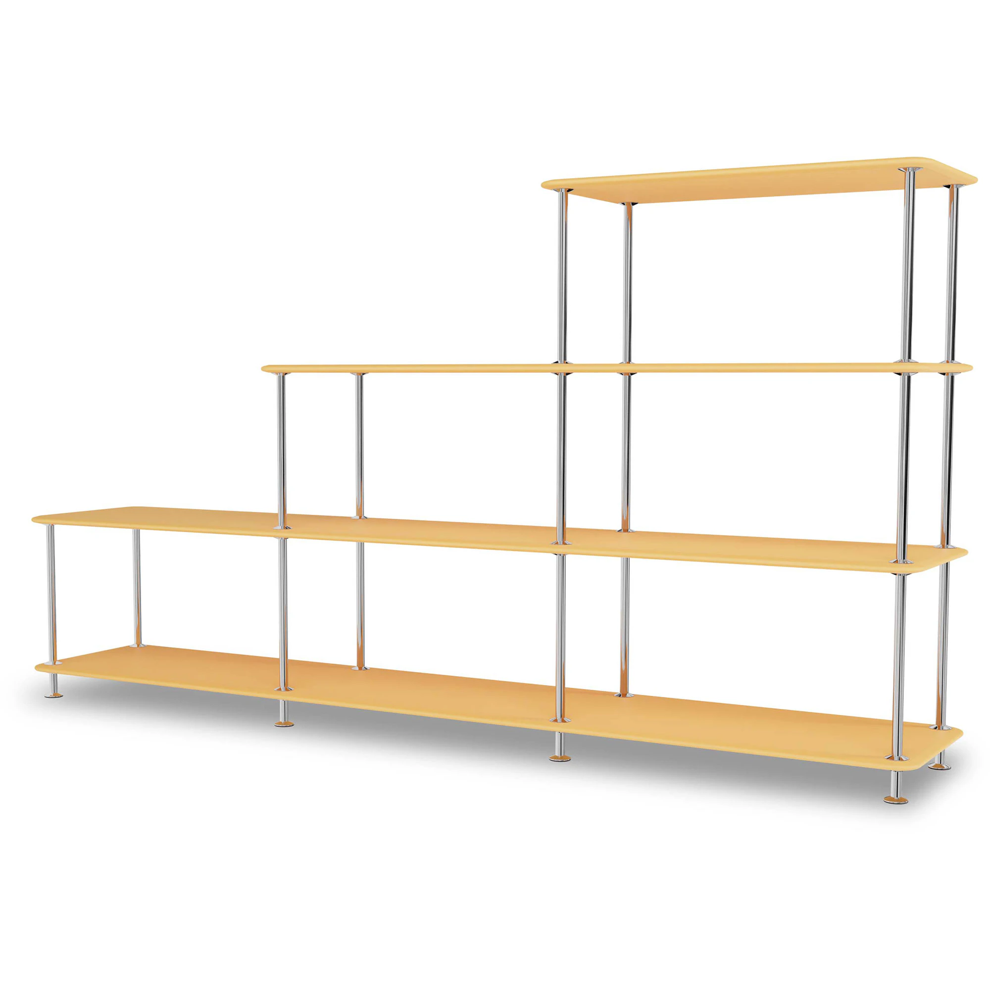 Montana Free Hylla 321000 Acacia / - Bokhyllor Lackerad Metall Krom