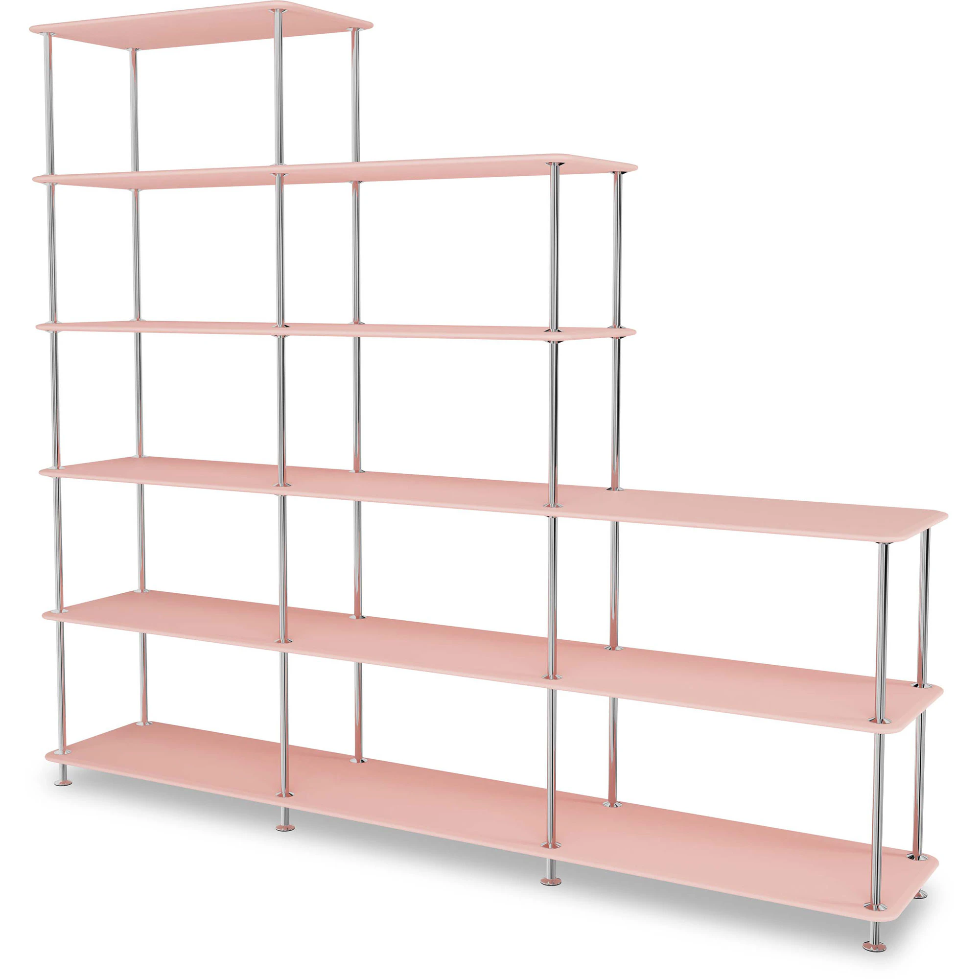 Montana Free Hylla 542000 Ruby / - Bokhyllor Lackerad Metall Krom