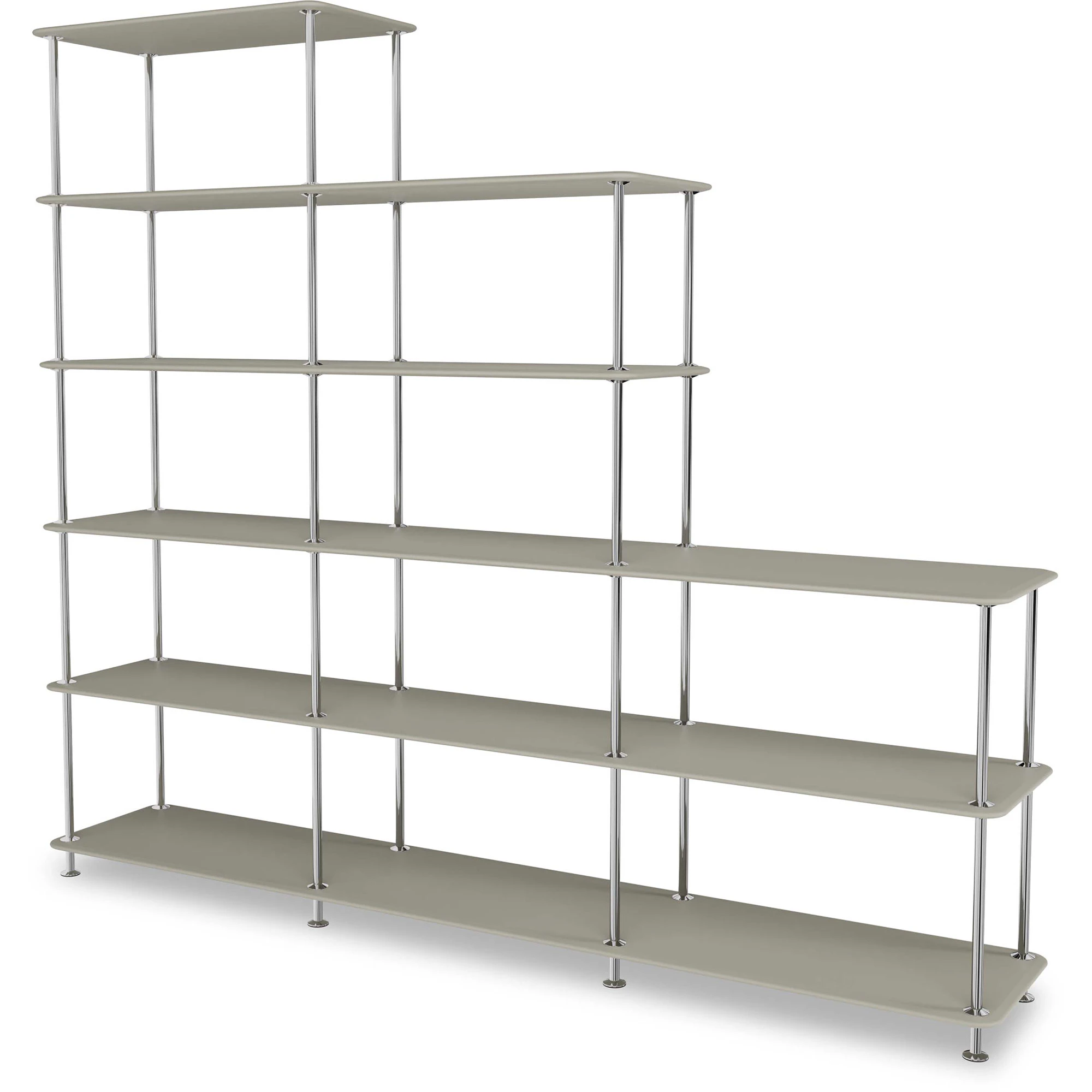 Montana Free Hylla 542000 Fennel / - Bokhyllor Lackerad Metall Krom
