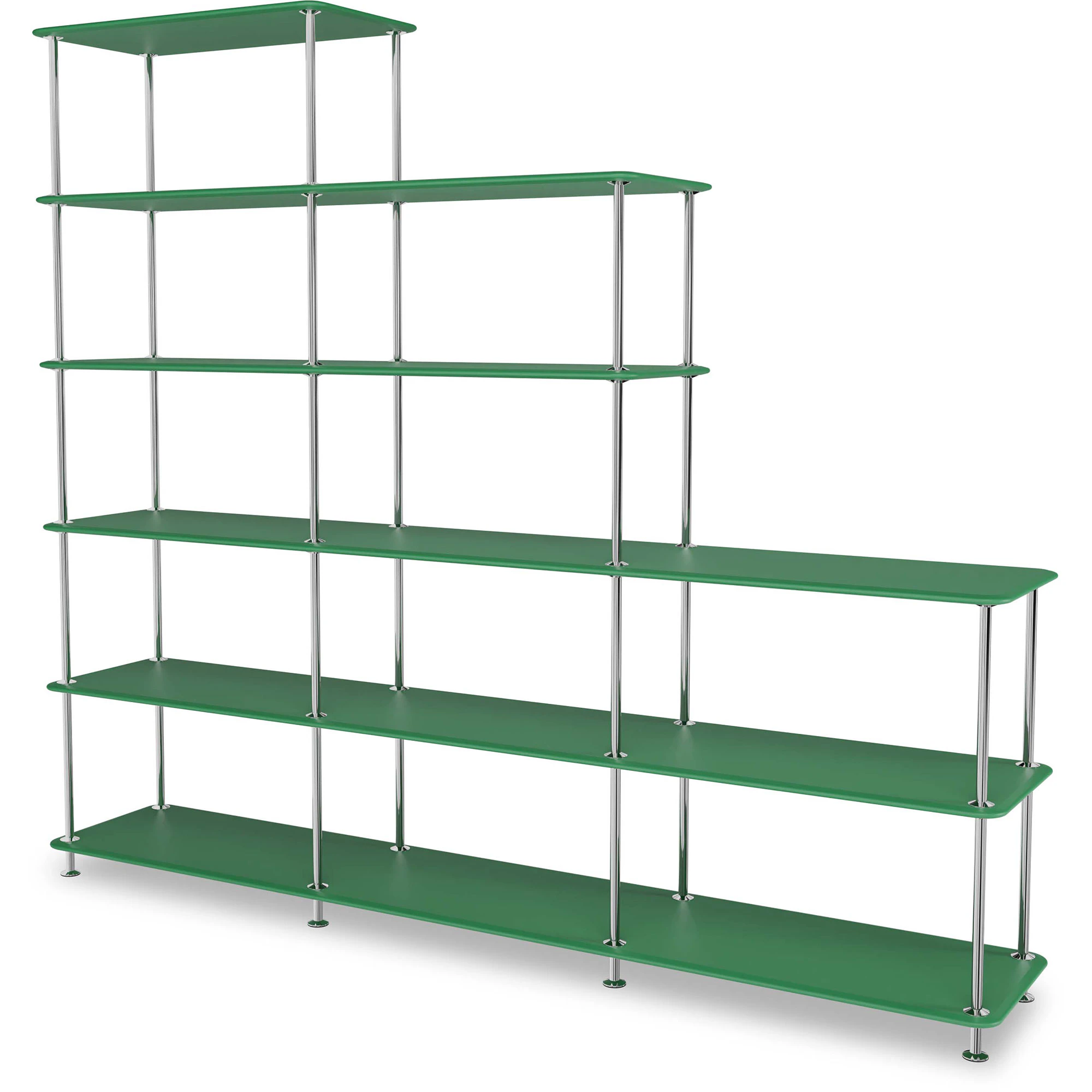 Montana Free Hylla 542000 Parsley / - Bokhyllor Lackerad Metall Krom