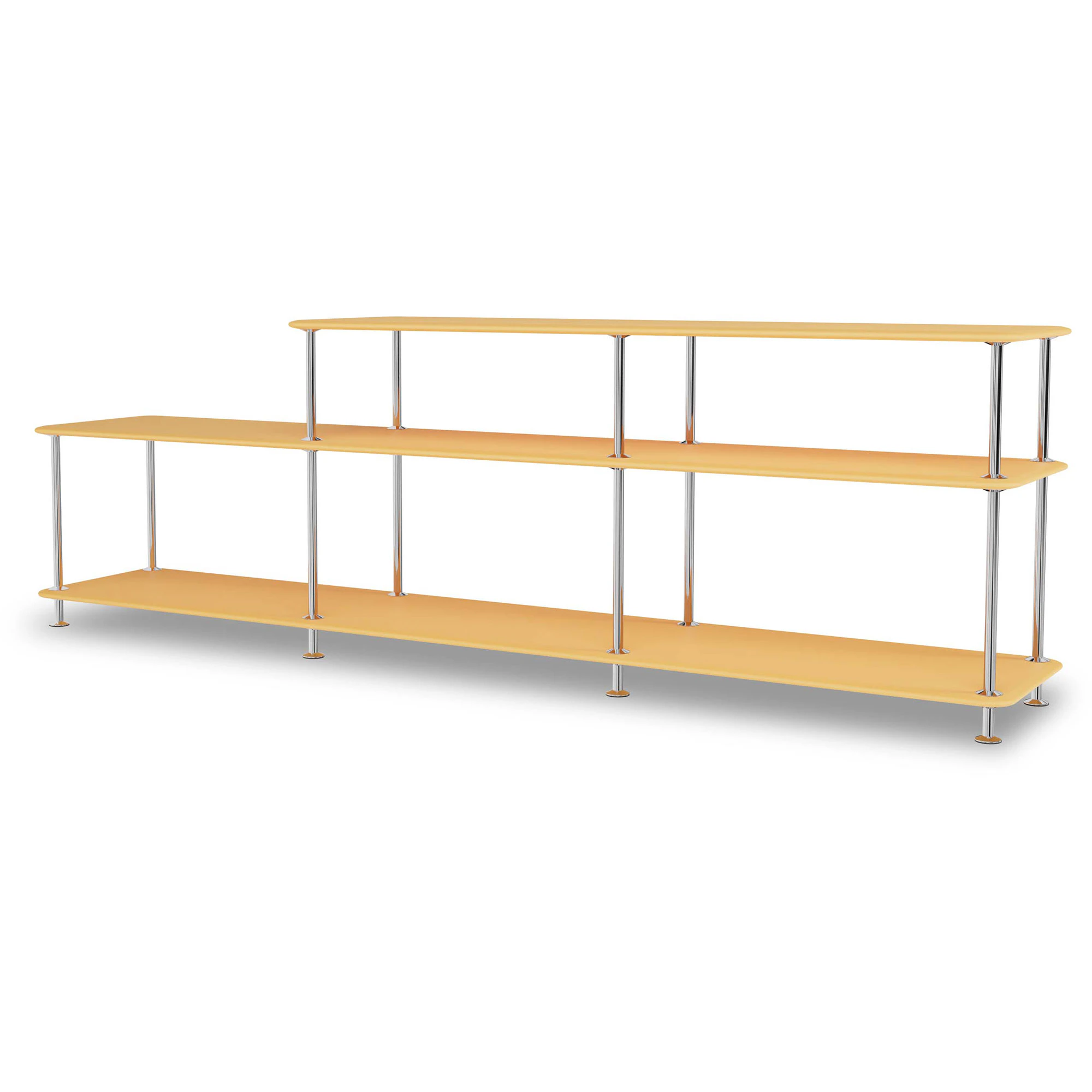 Montana Free Hylla 111220 Acacia / - Bokhyllor Lackerad Metall Krom