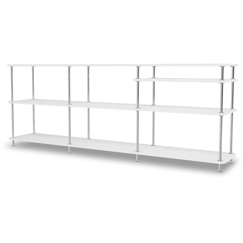 Free Hylla 222100, New White / Krom
